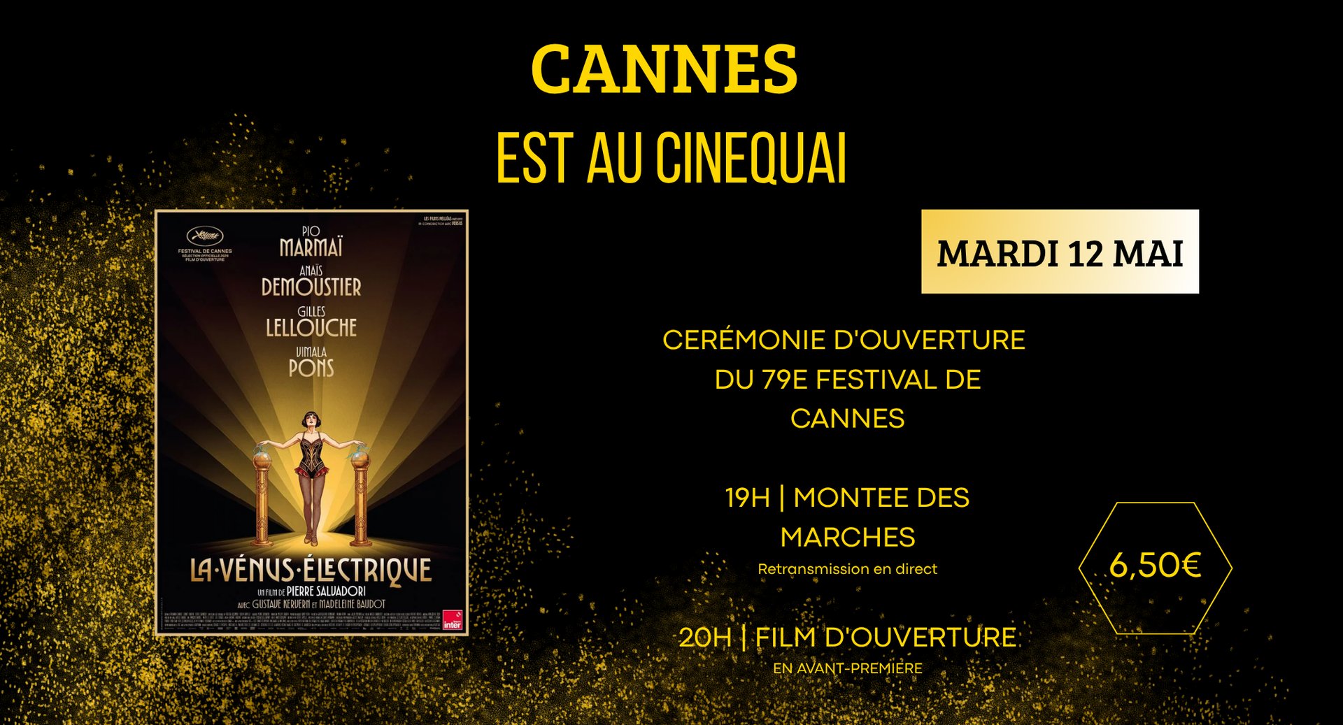 OUVERTURE DU FESTIVAL DE CANNE 
