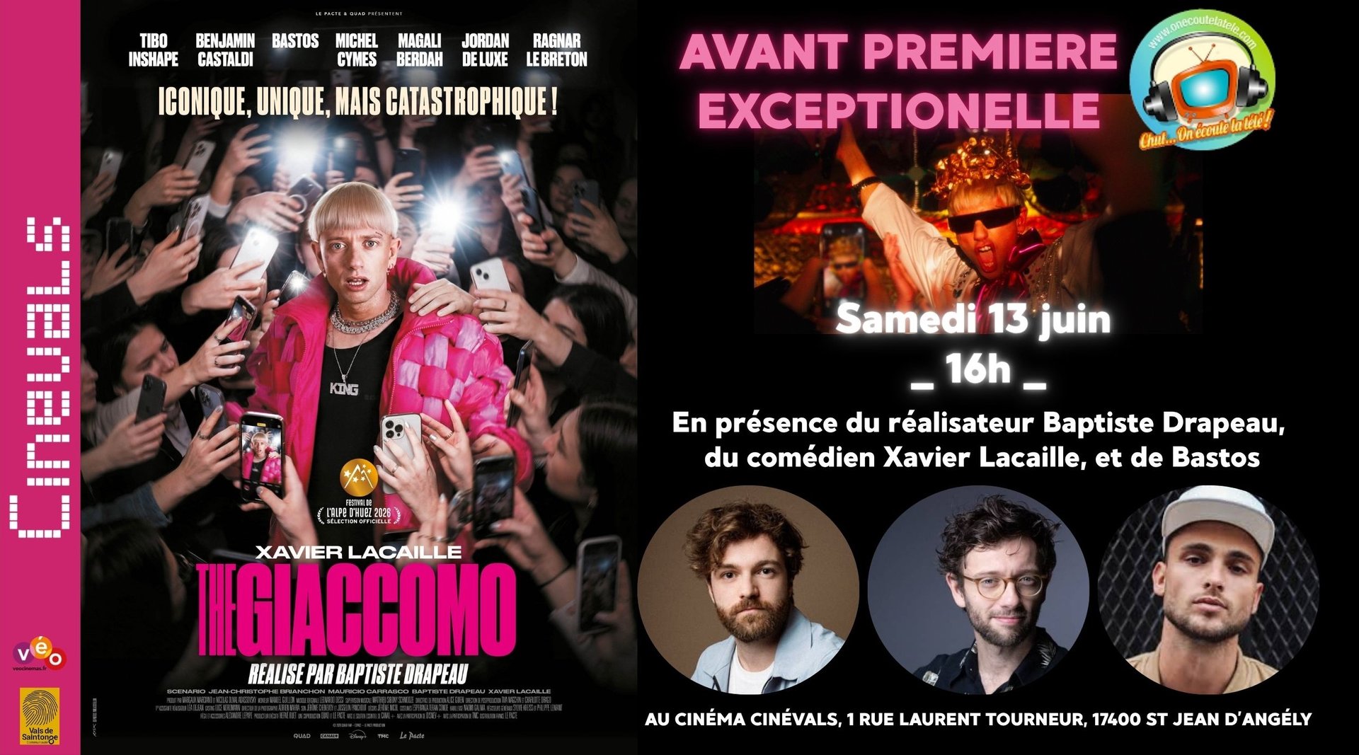 Avant première The Giaccomo