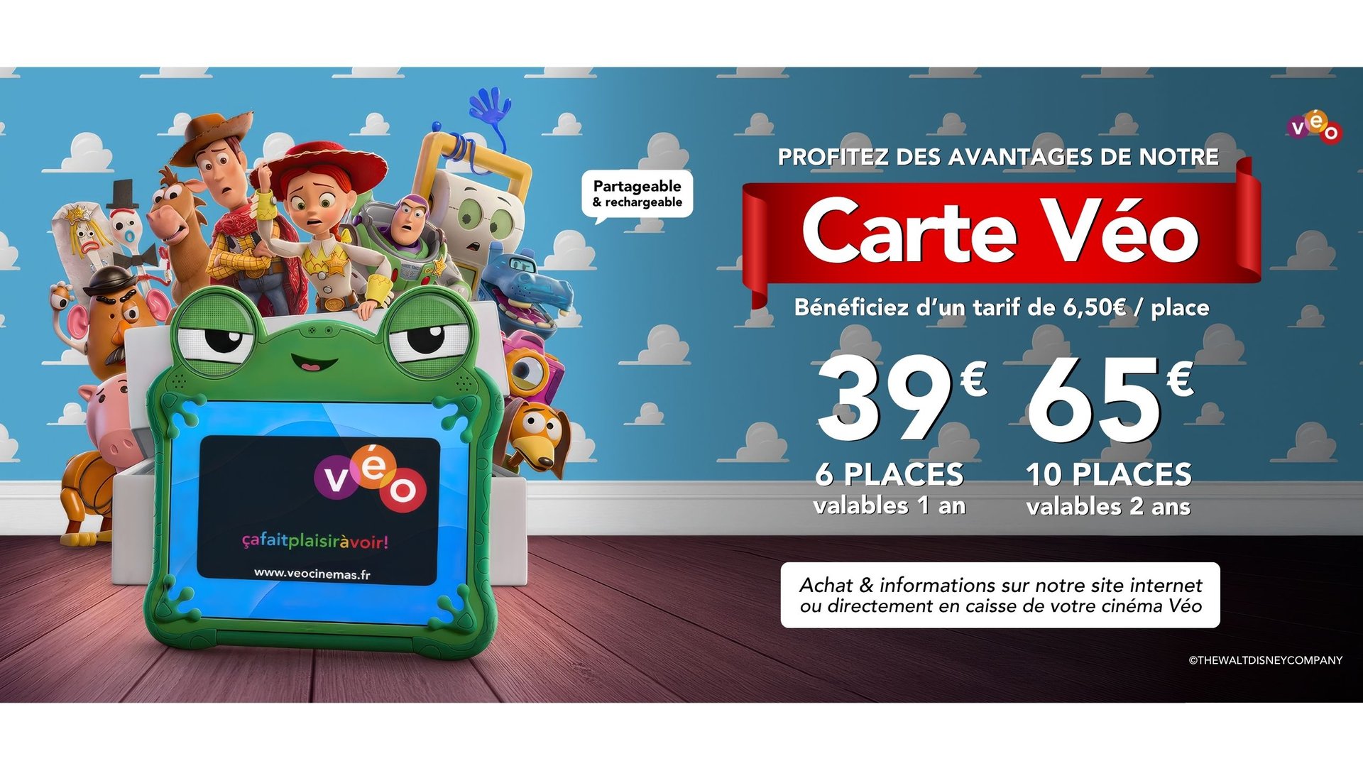Carte Véo - TOY STORY 