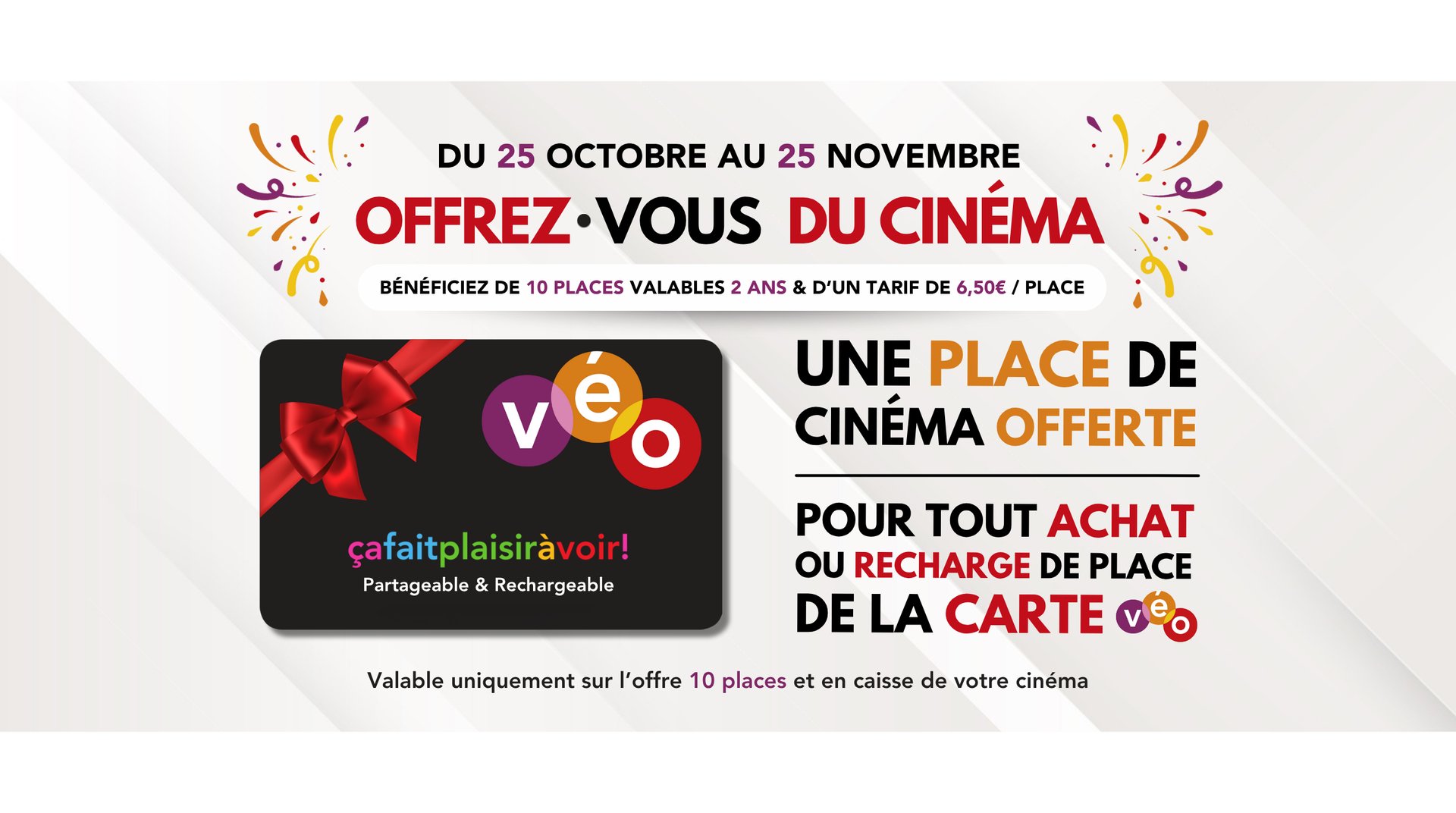 Offre Carte Veo