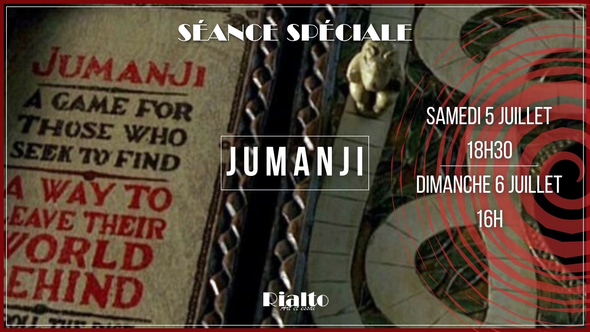 Séance Spéciale - Jumanji