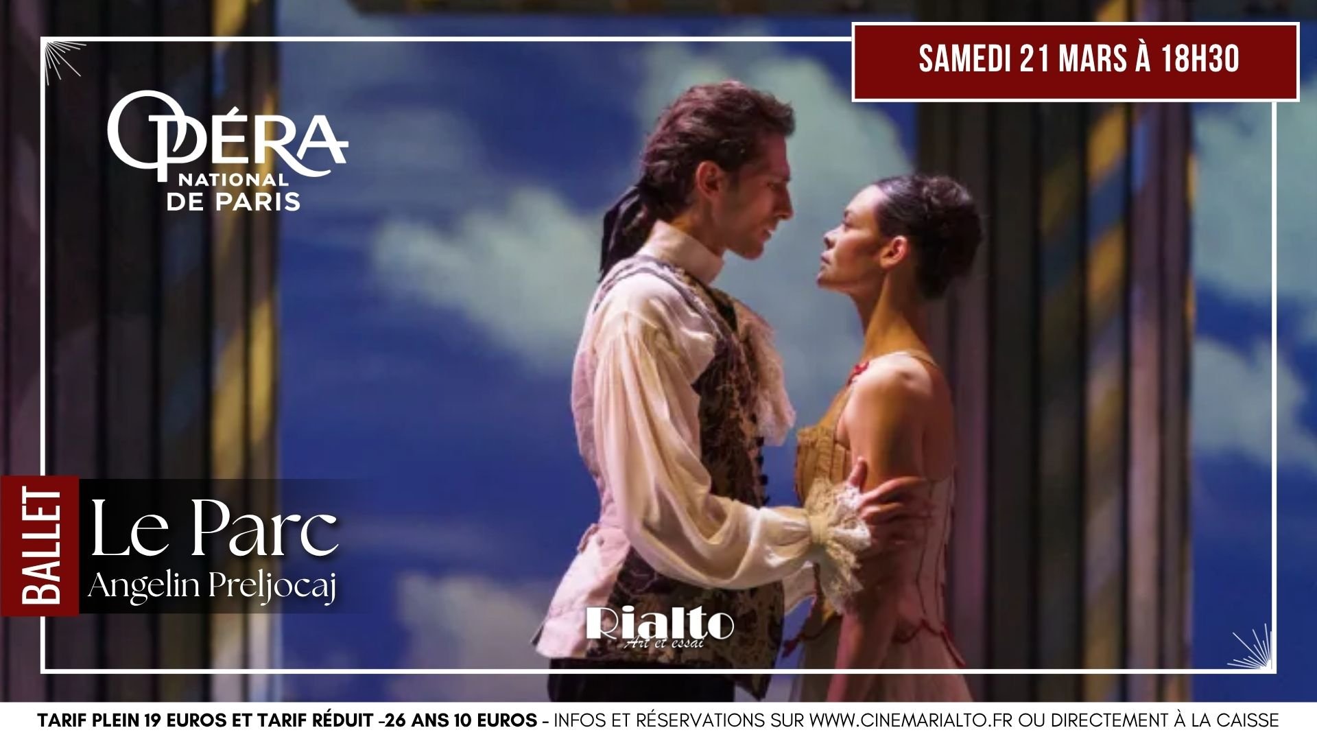 Ballet : Le Parc d'Angelin Preljocaj