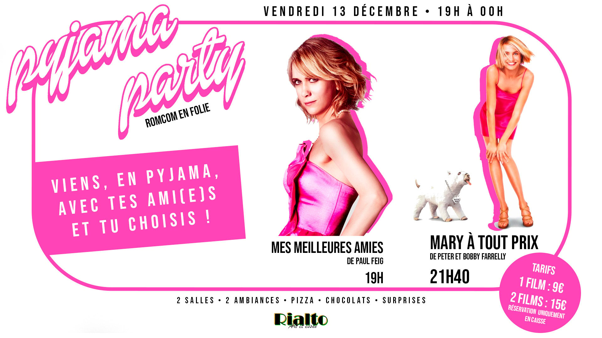 La Pyjama Party : Romcom en Folie