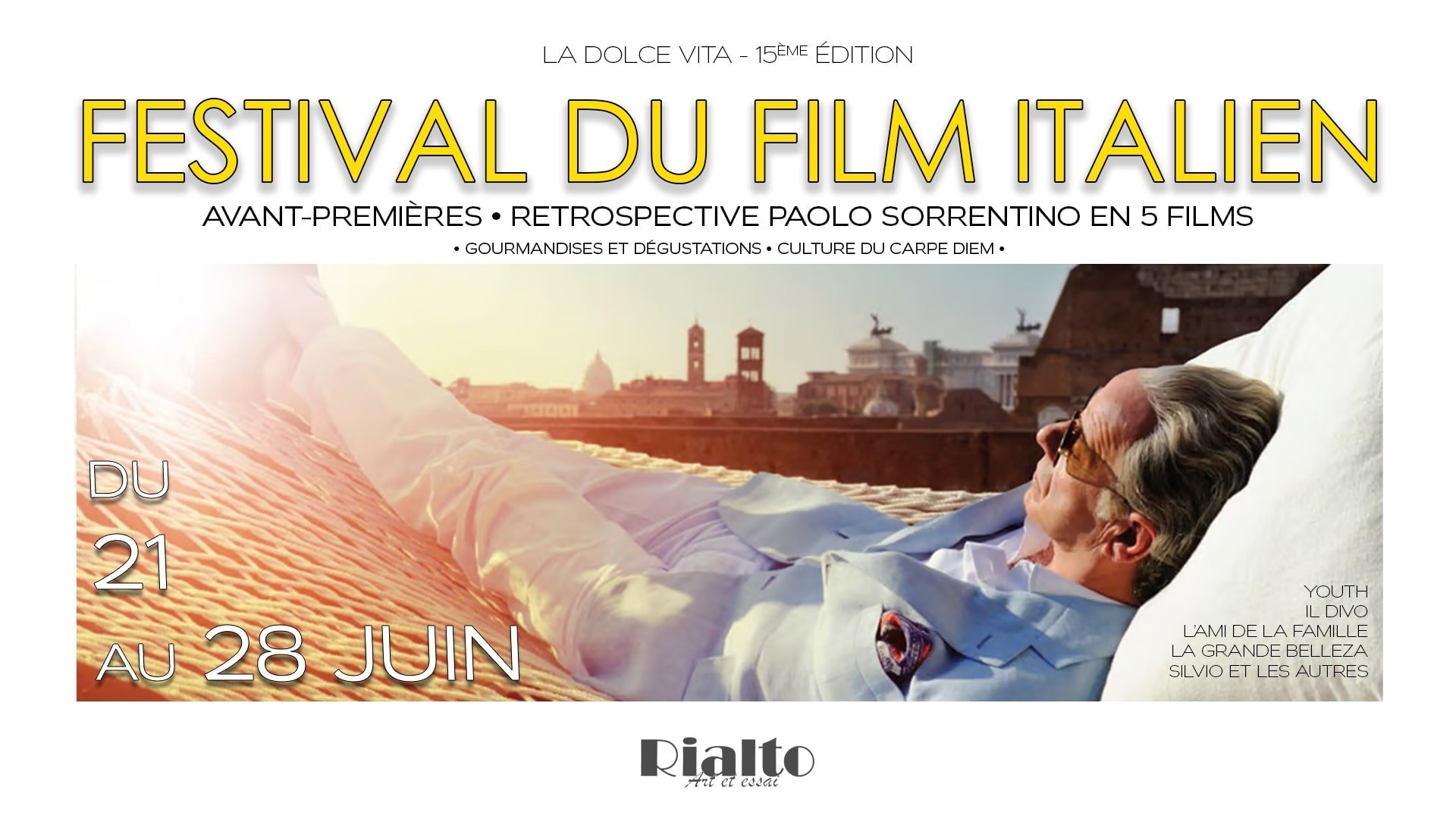 La Dolce Vita - Festival du film Italien