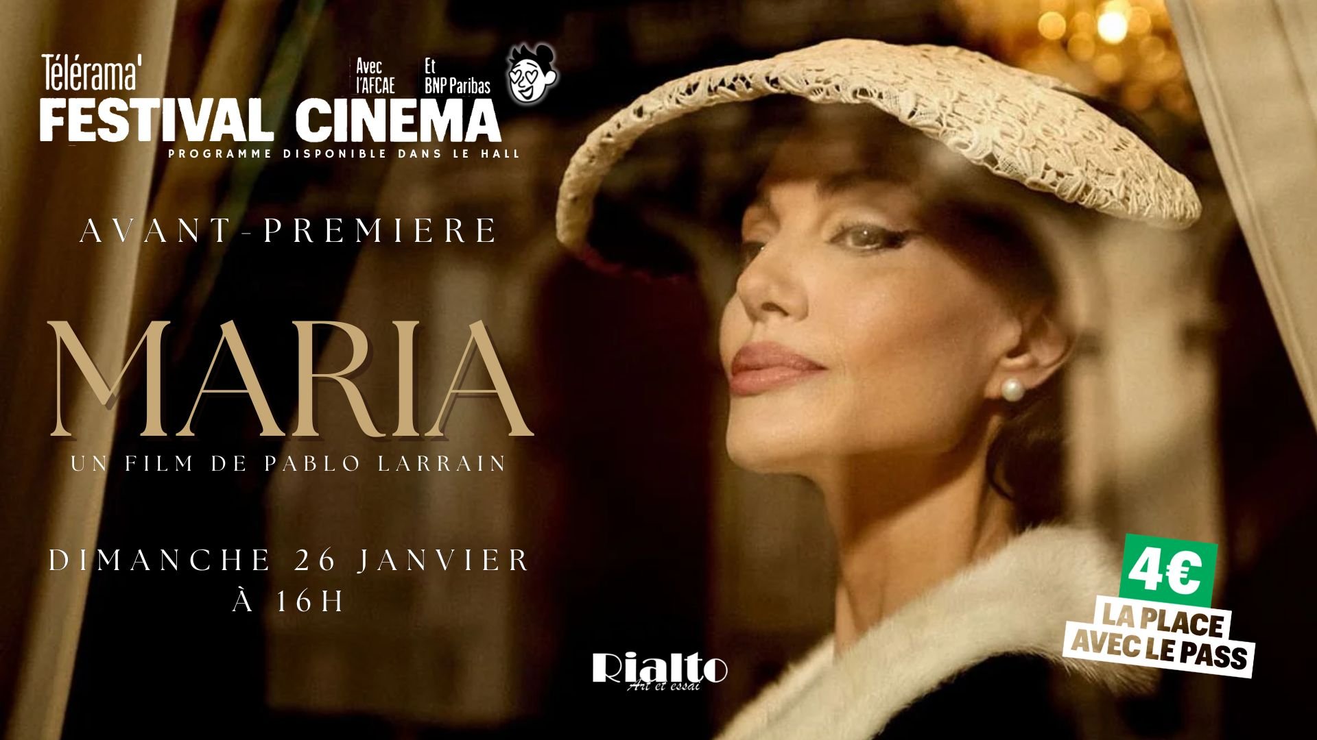 Avant-Première : Maria de Pablo Larrain