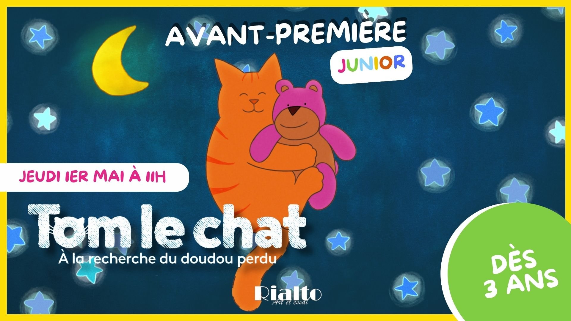 Avant-Première - Junior : Tom Le Chat, À la recherche du doudou perdu