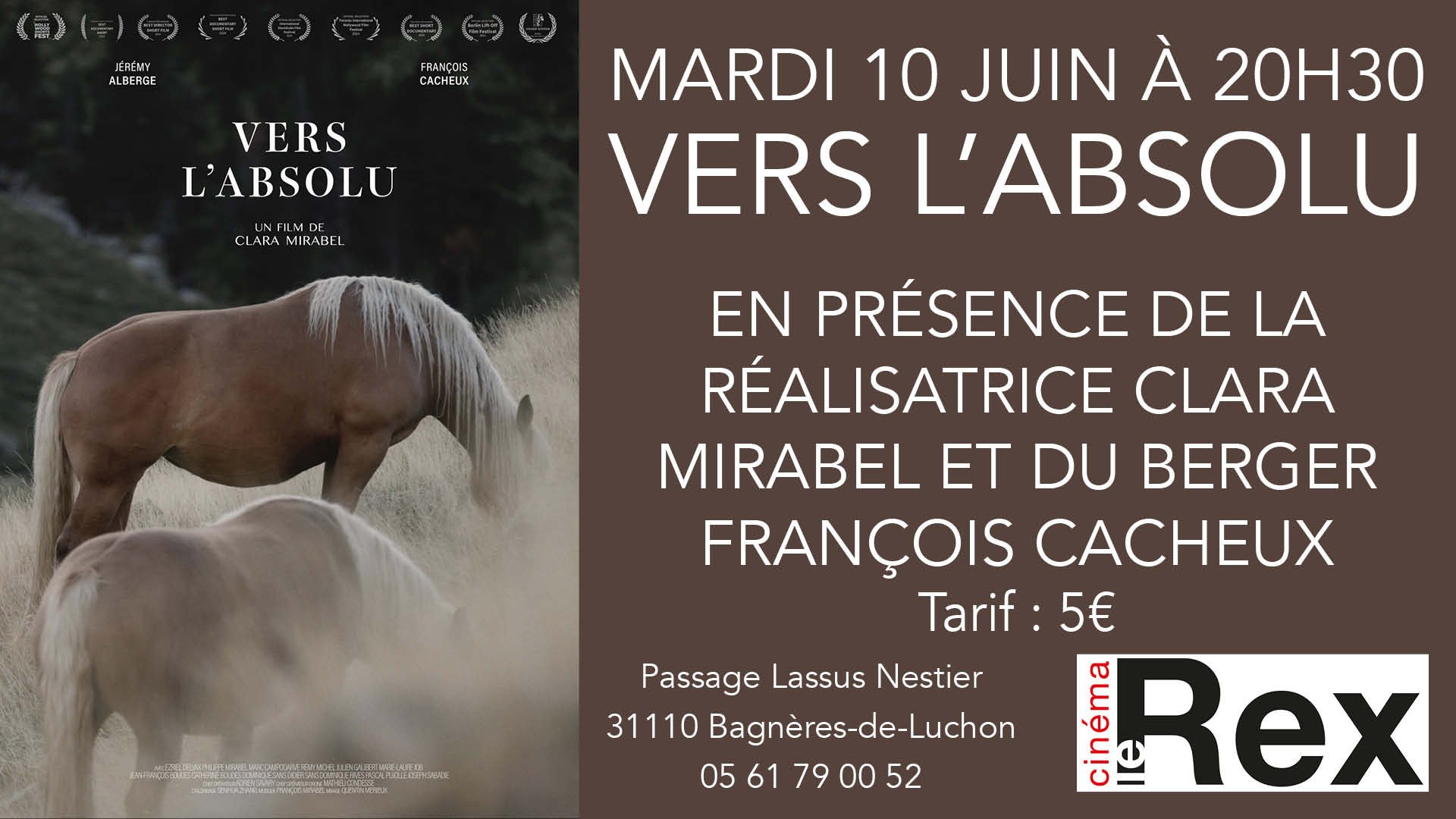 Ciné-rencontre : Vers l'absolu