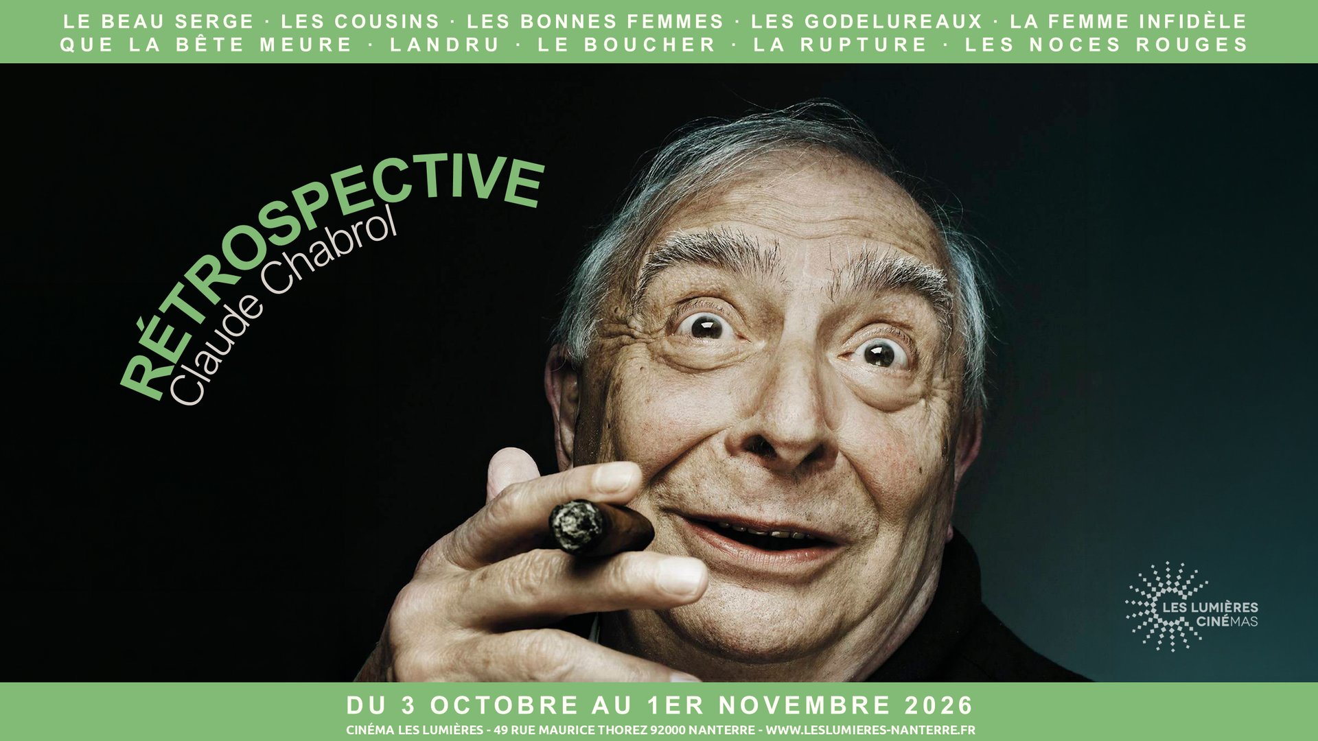 Rétro Claude Chabrol