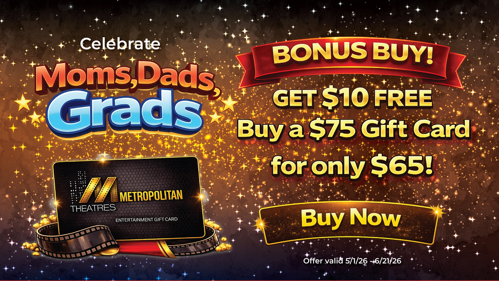 Gift Card Promotional Offer