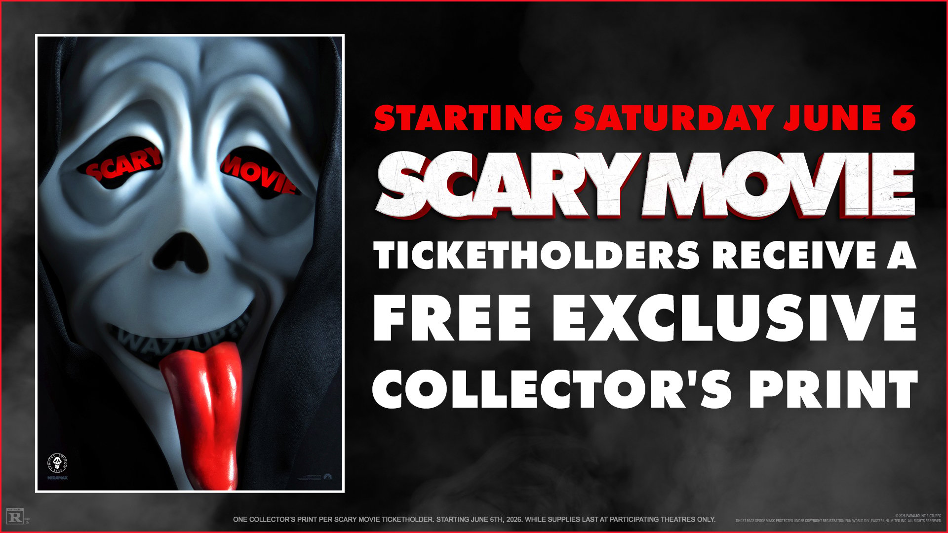 Scary Movie Collector's Print