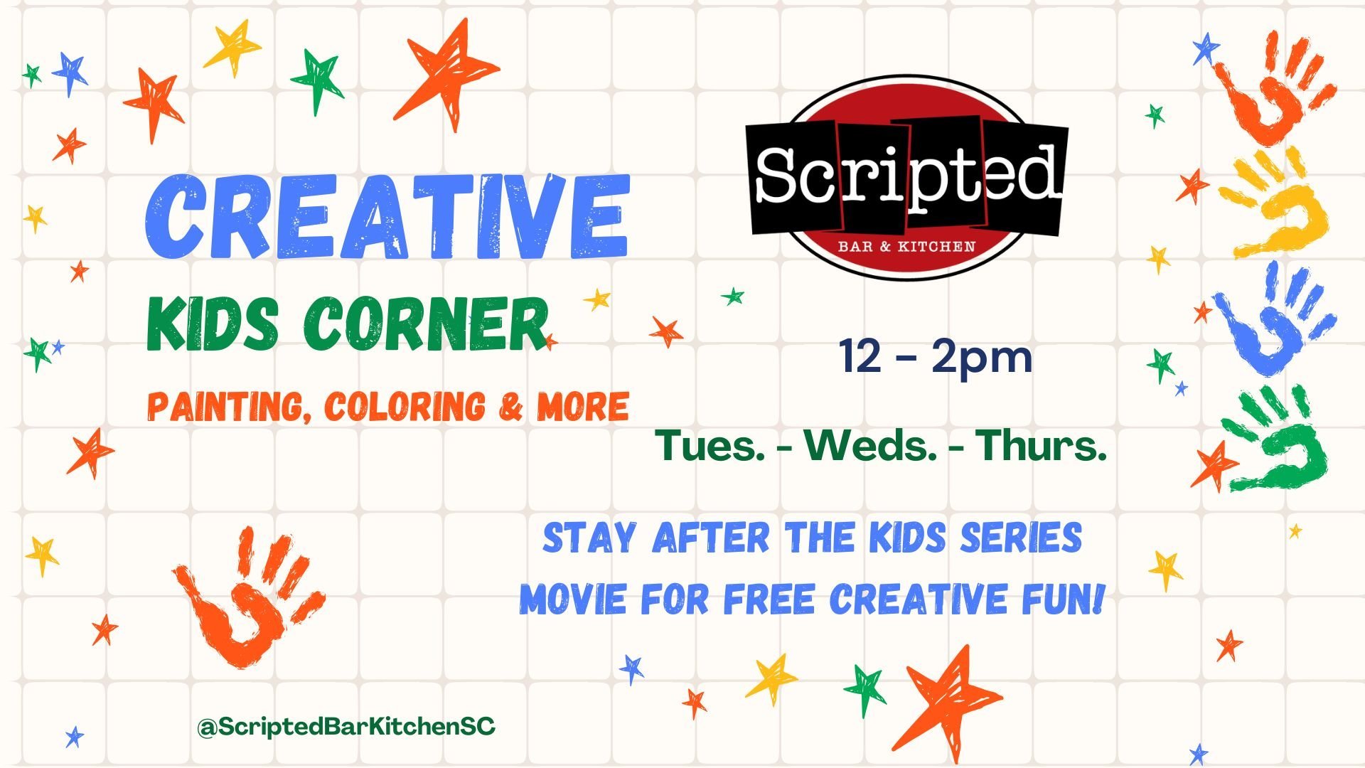 Kids Corner at Scripted Bar & Kitchen
