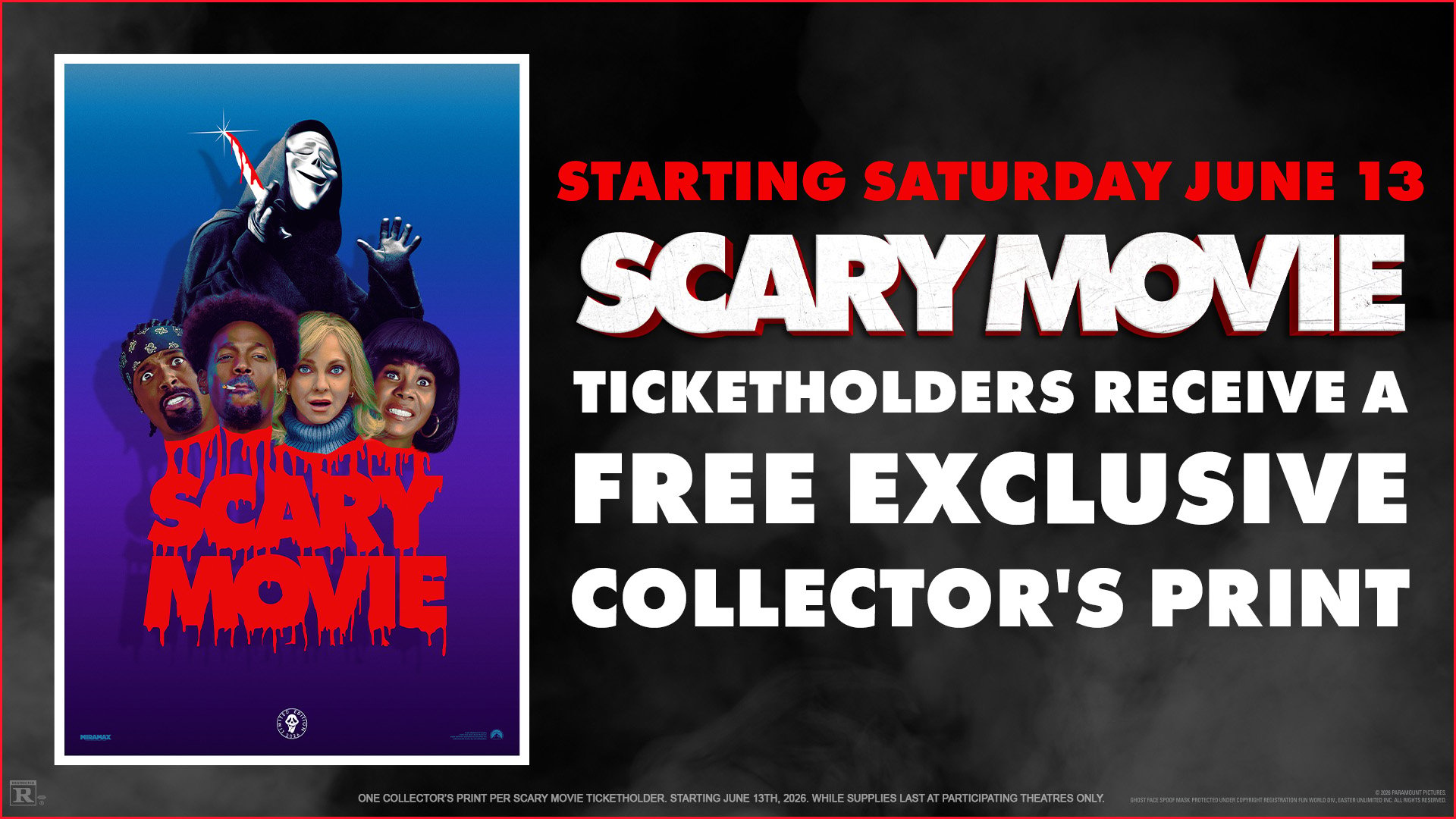 Scary Movie Collector's Print