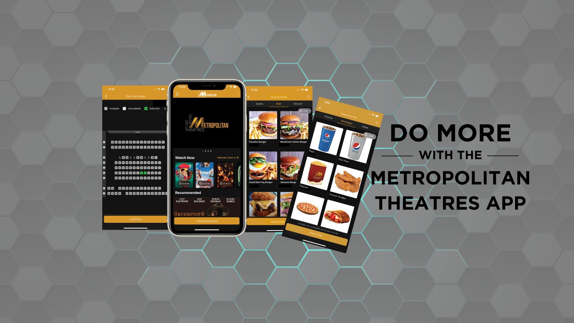 Do more with the Metropolitan Theatres app