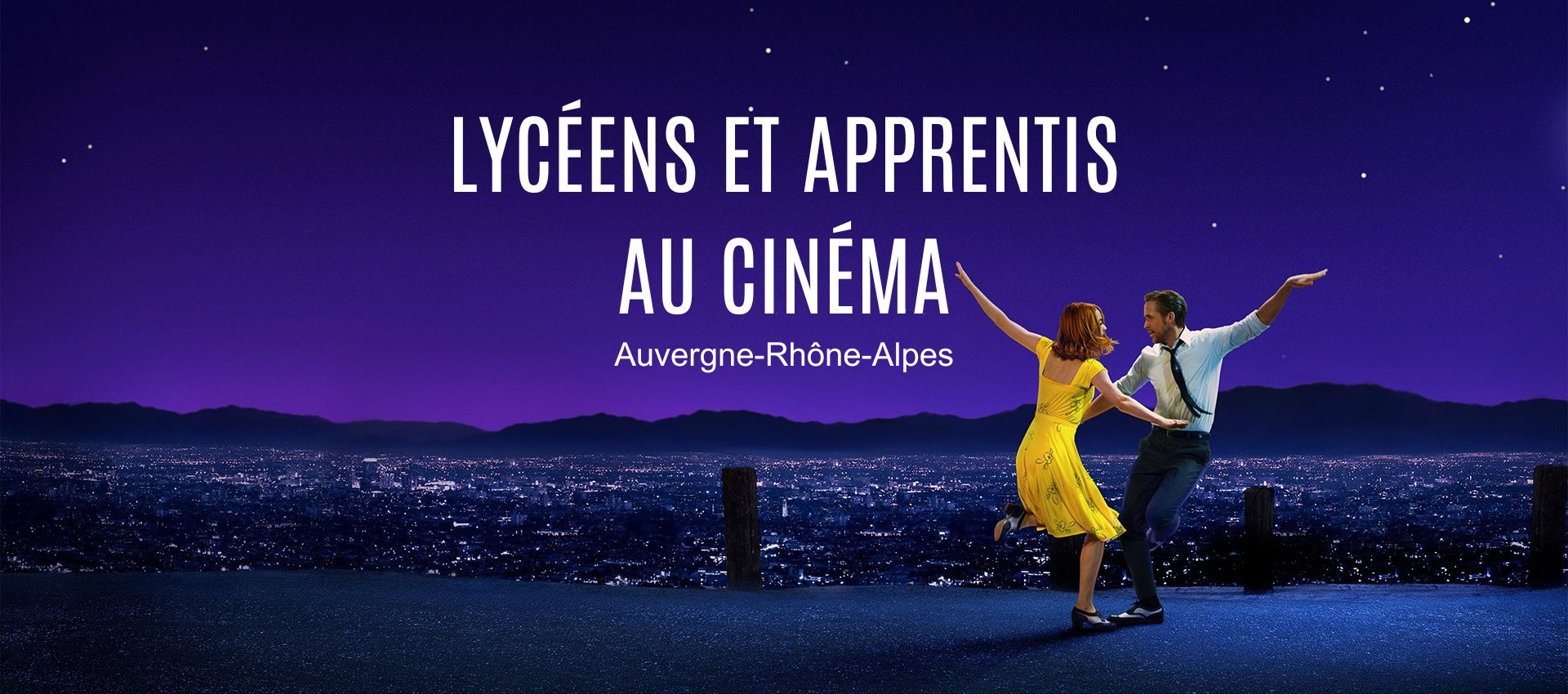Visuel Lycéens et apprentis au cinéma 23-24 : La La Land.