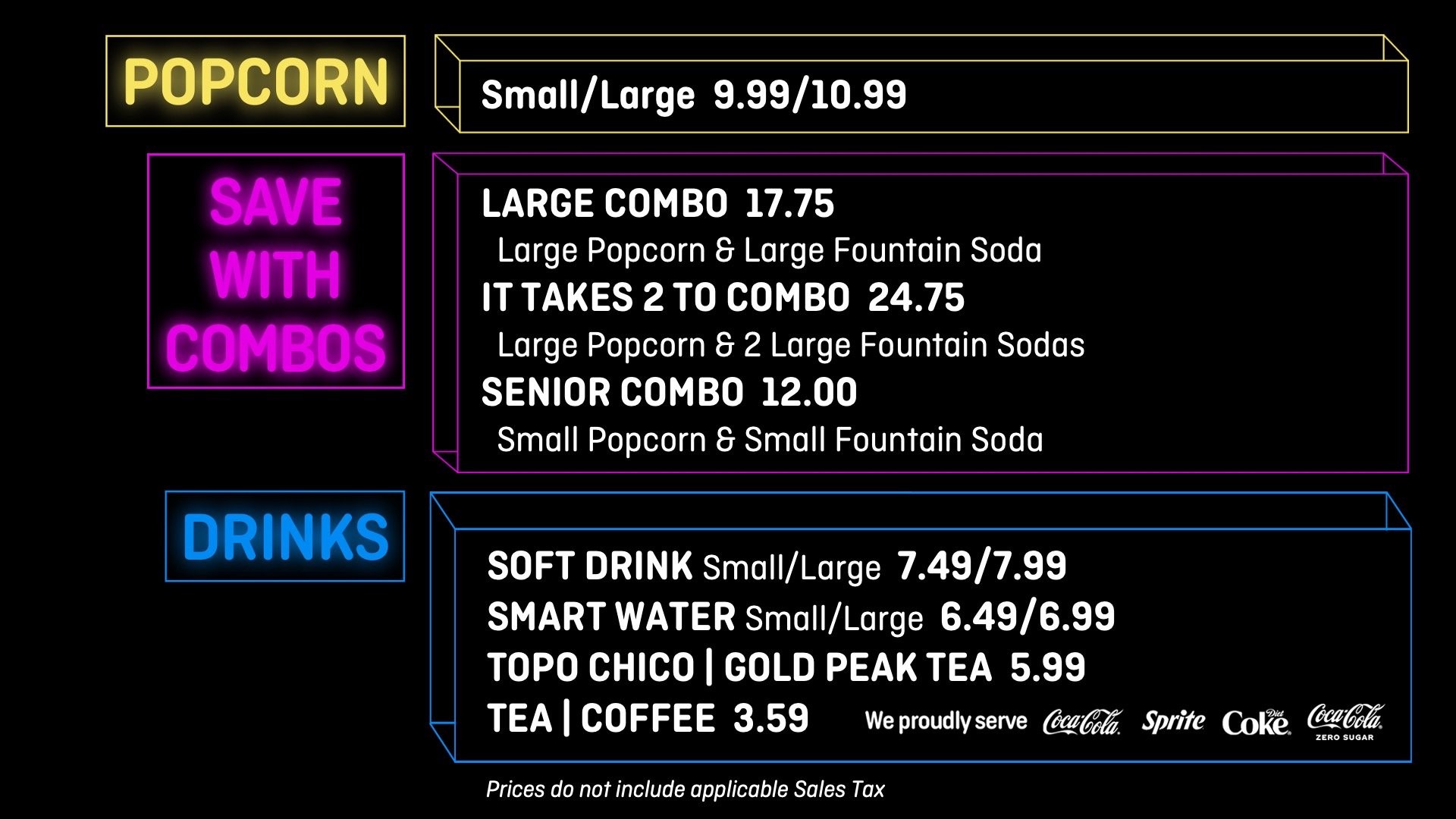 Concession Items