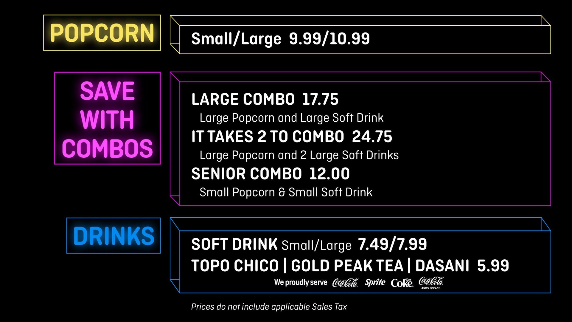 Concession Items