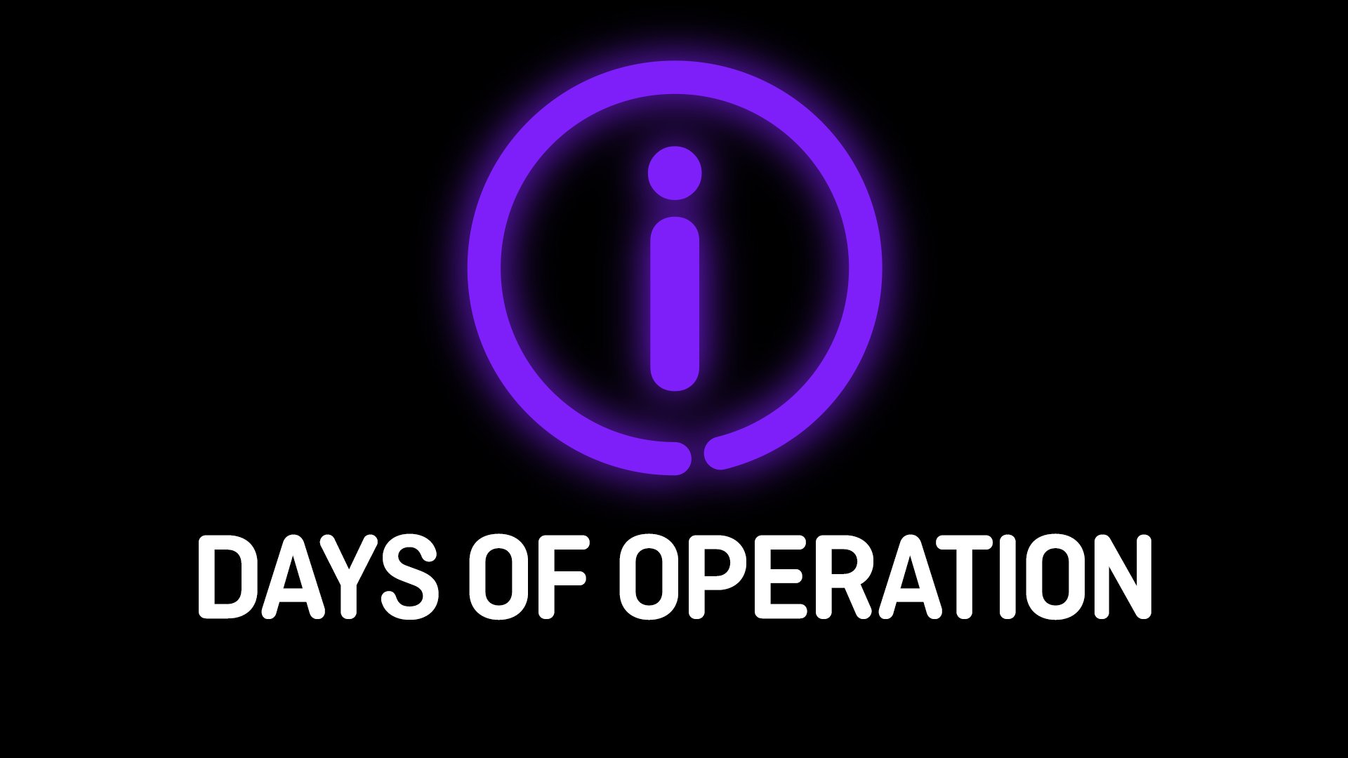 Days of Operation