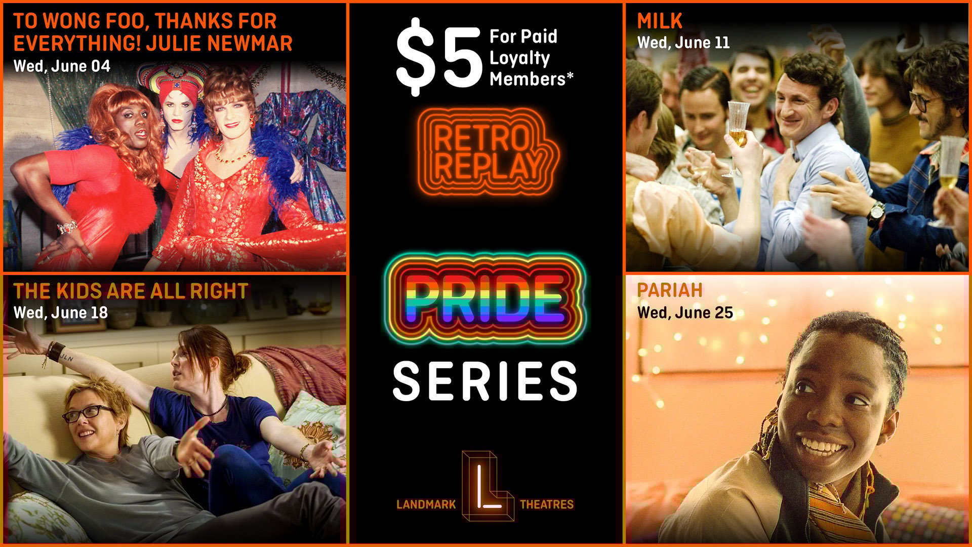Retro Replay Pride Series June 2025 Midtown