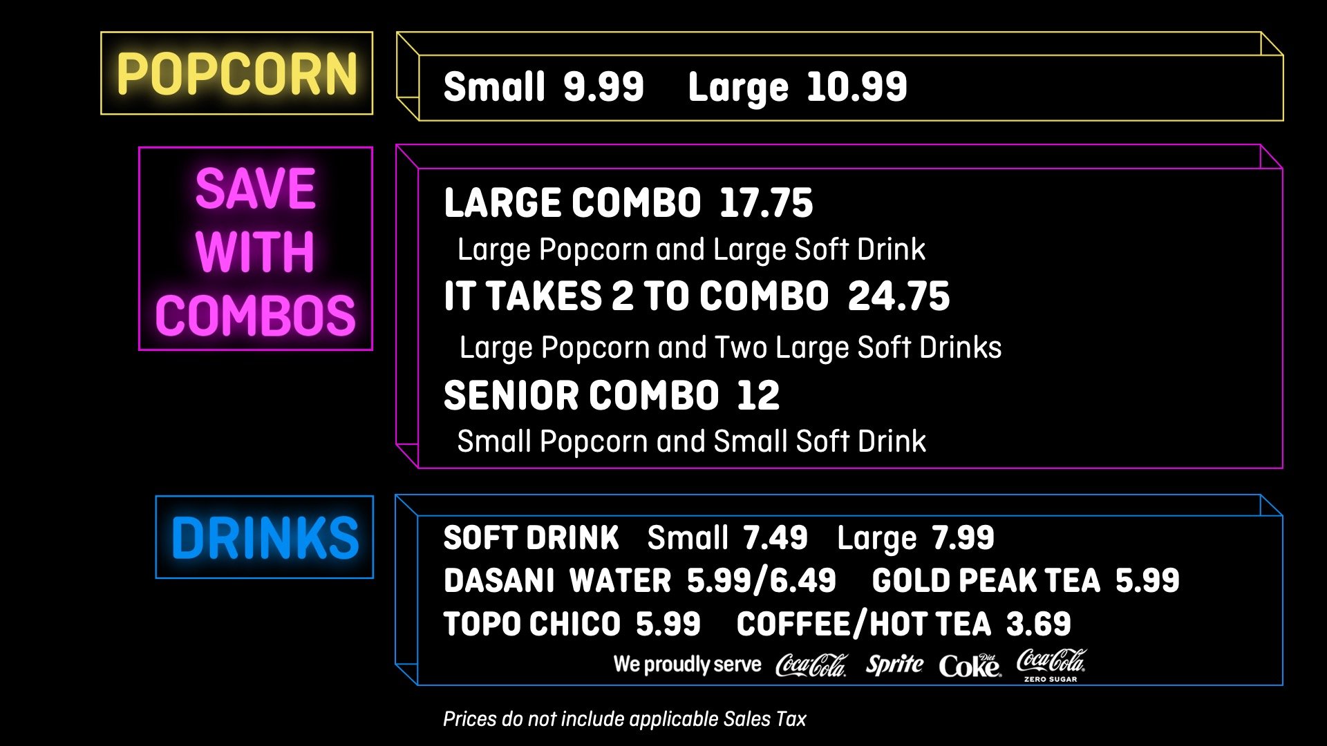 Concession Items