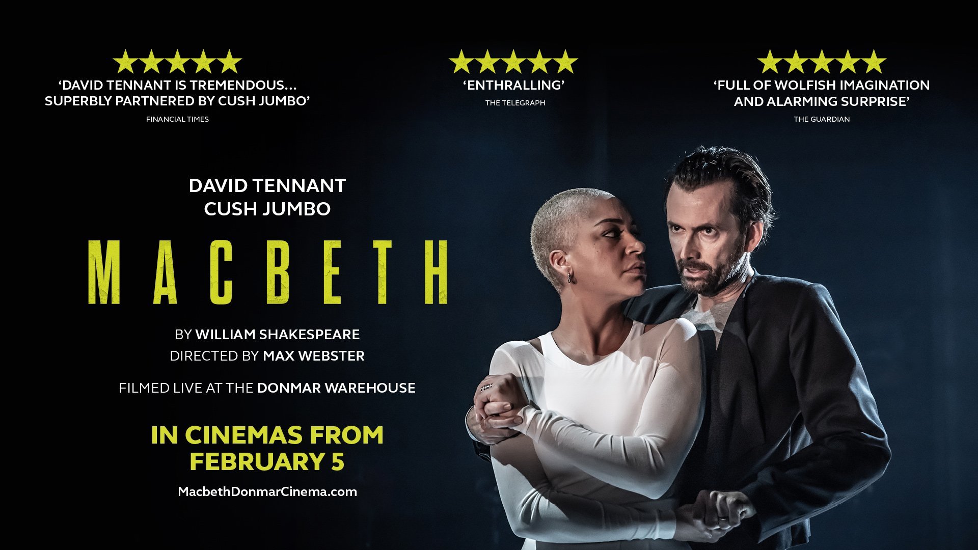 Macbeth: David Tennant & Cush Jumbo