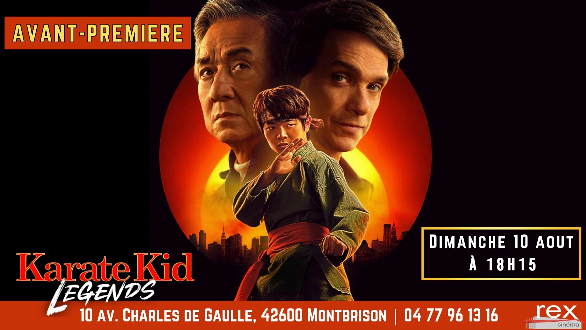 Avant-première : "Karate Kid Legends" le dimanche 10 août à 18h15