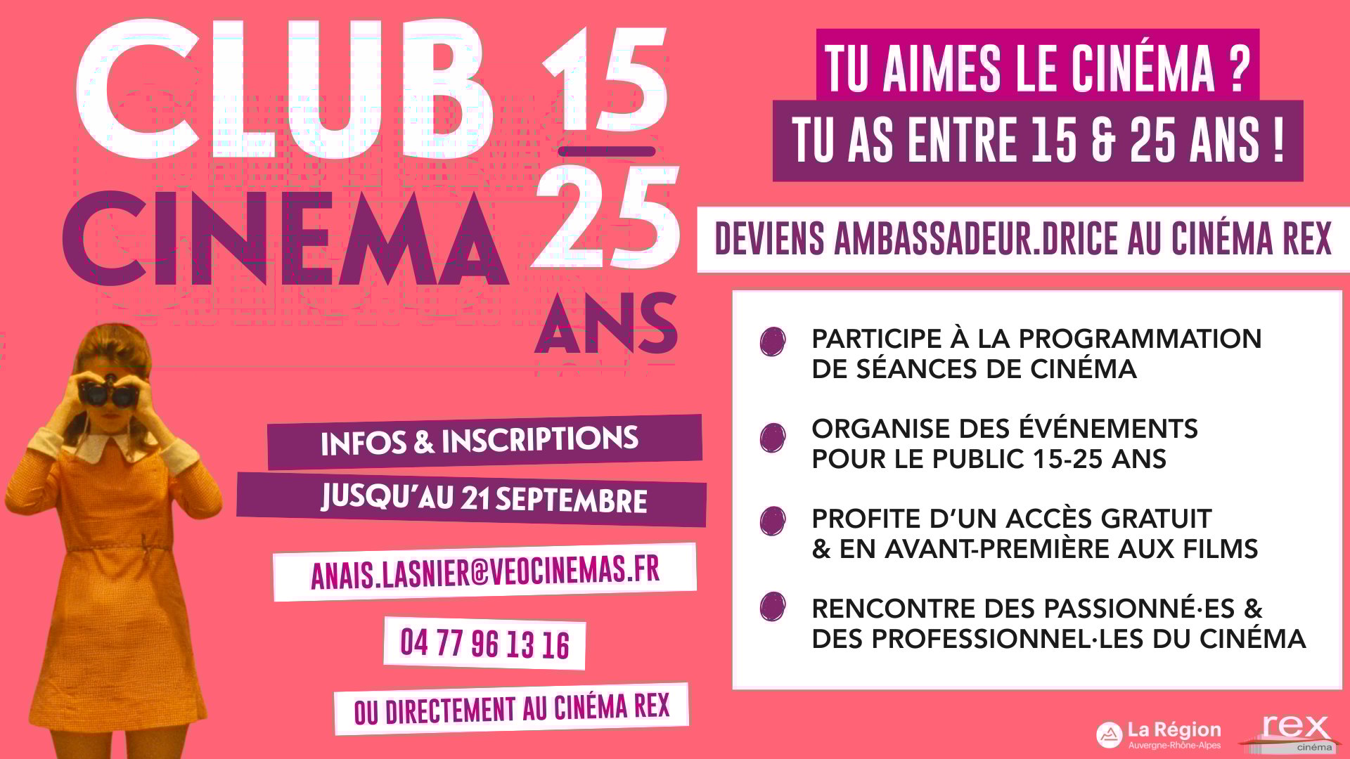Club ciné 15/25 ans