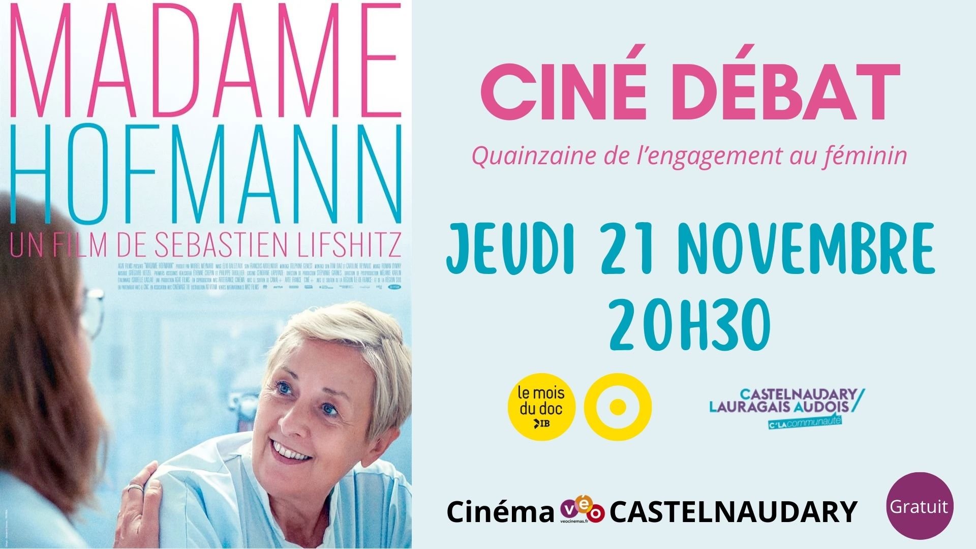 Ciné débat : Mme Hofmann