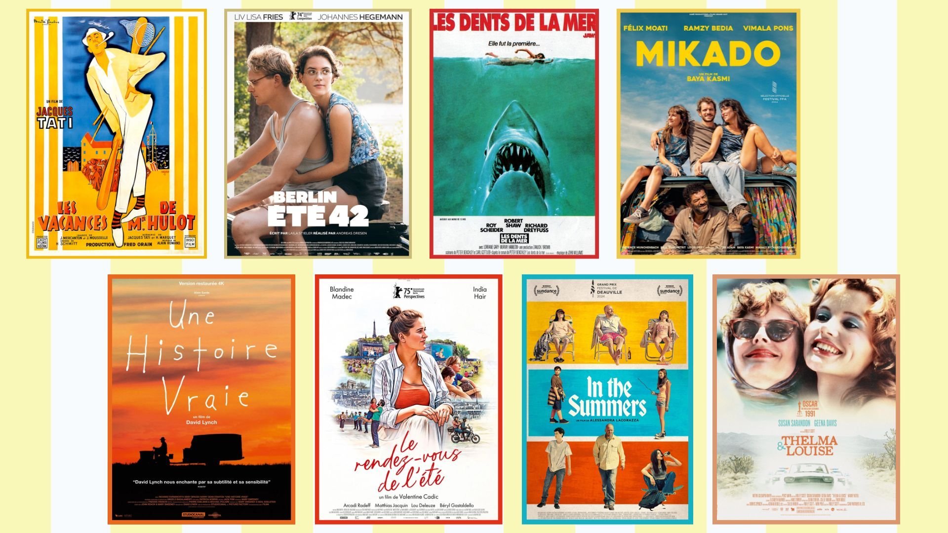 Affiches des films de la programmation Ecran Total