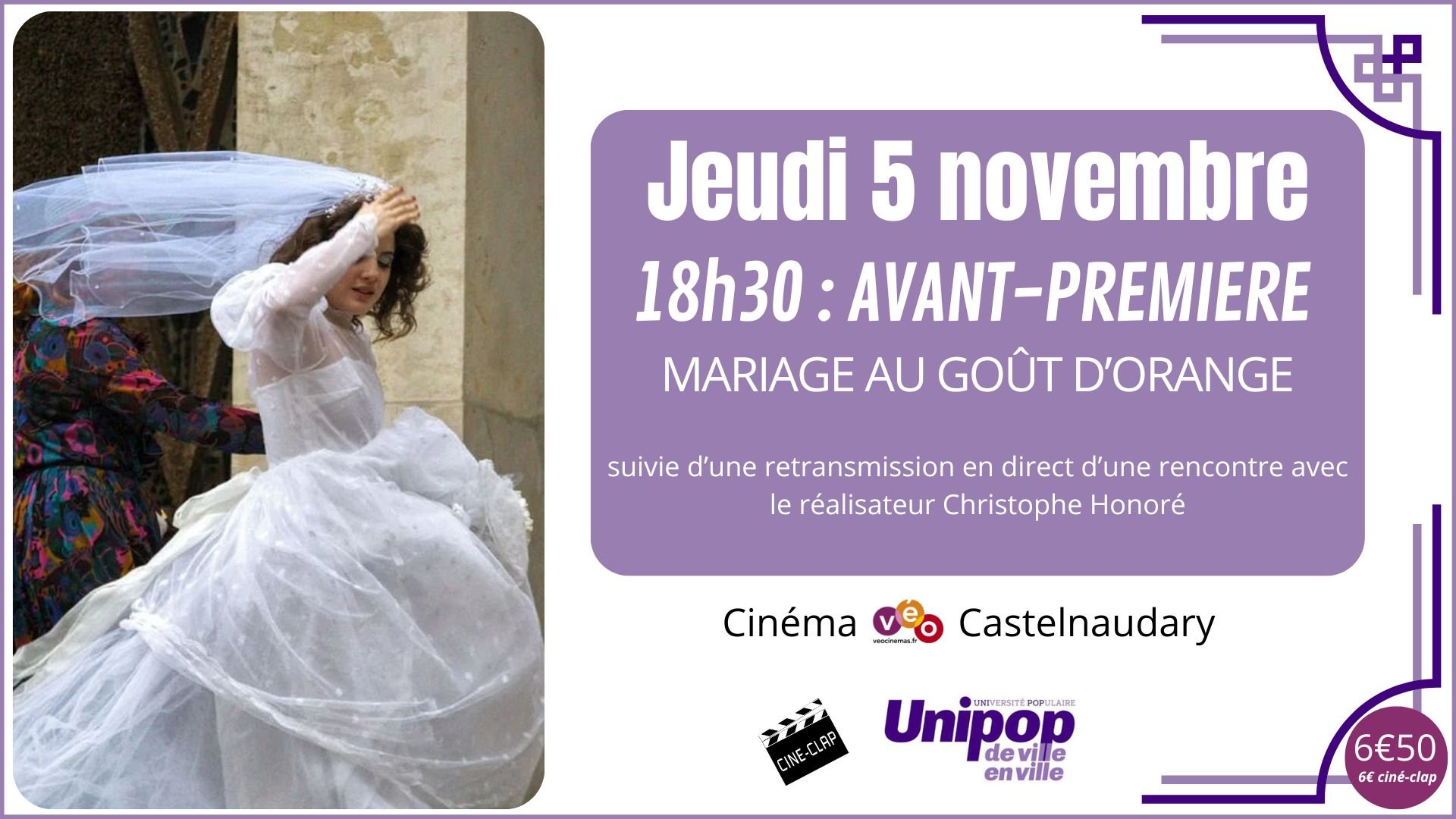 Mariage au goût d'orange