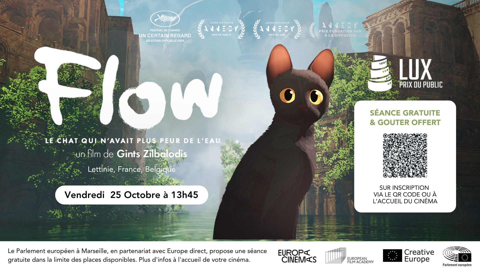 Séance gratuite & Goûter offert : Avant-Première - Flow