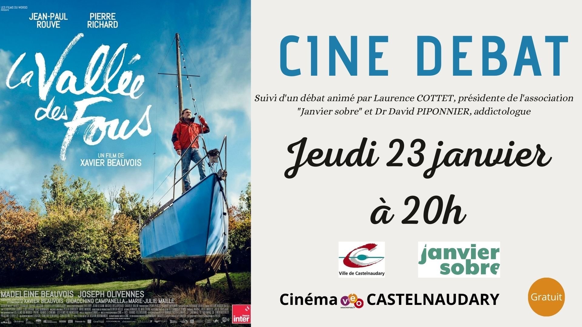 Ciné débat : La vallée des fous