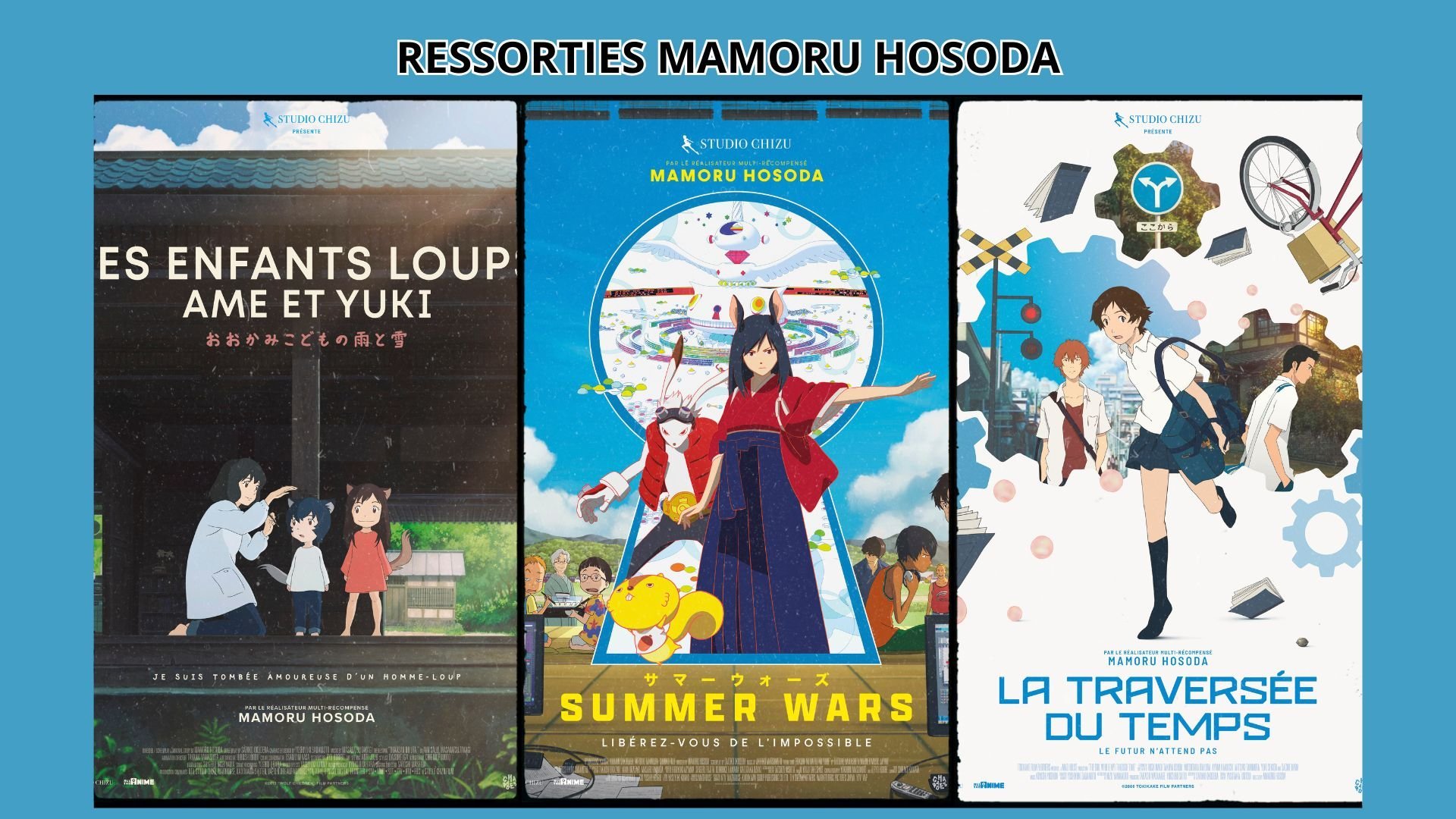 Ressorties Mamoru Hosoda
