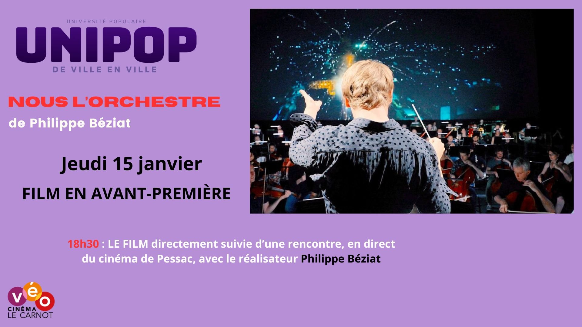 CARTON NOUS L'ORCHESTRE