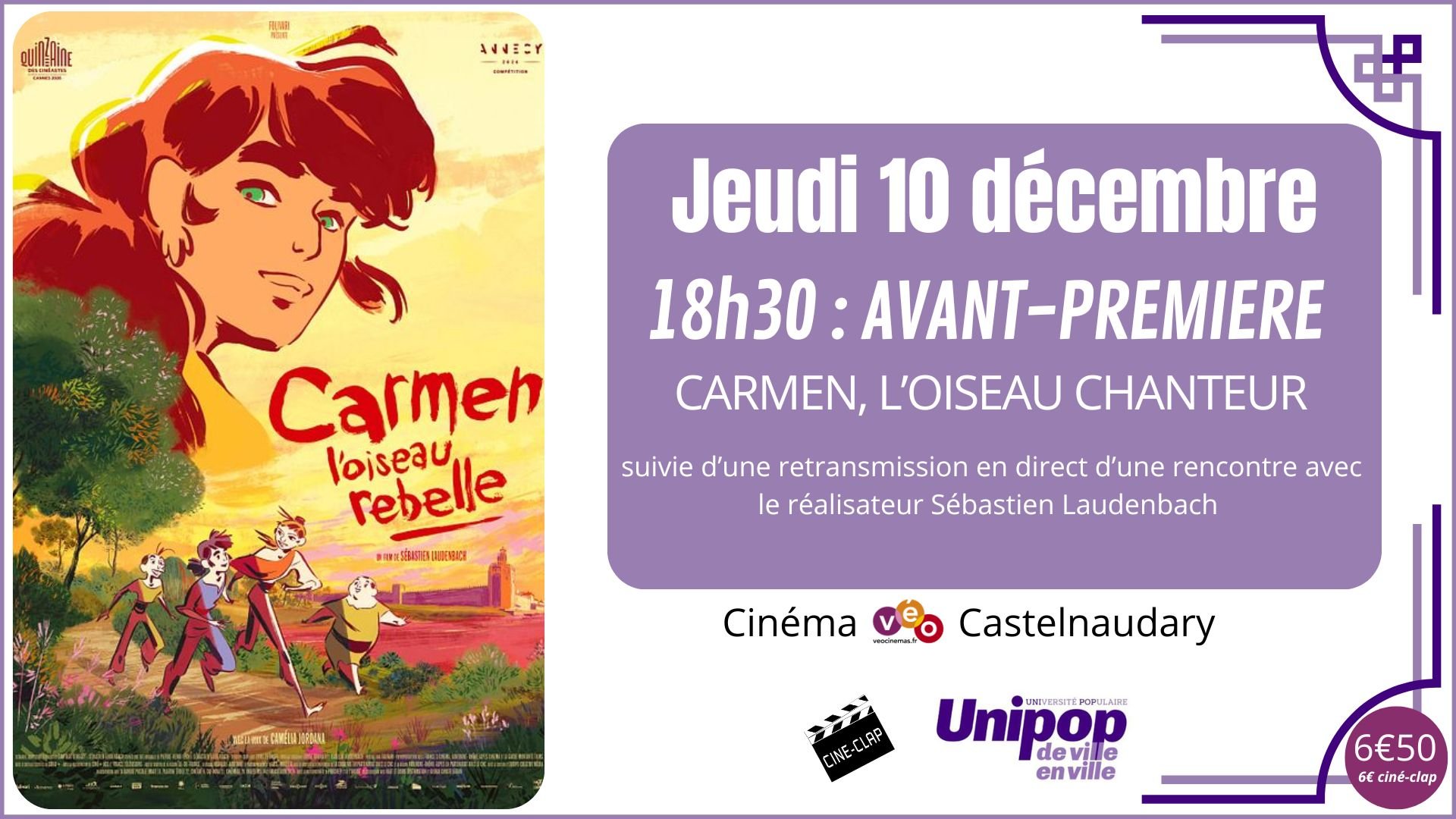 Carmen, l'oiseau rebelle