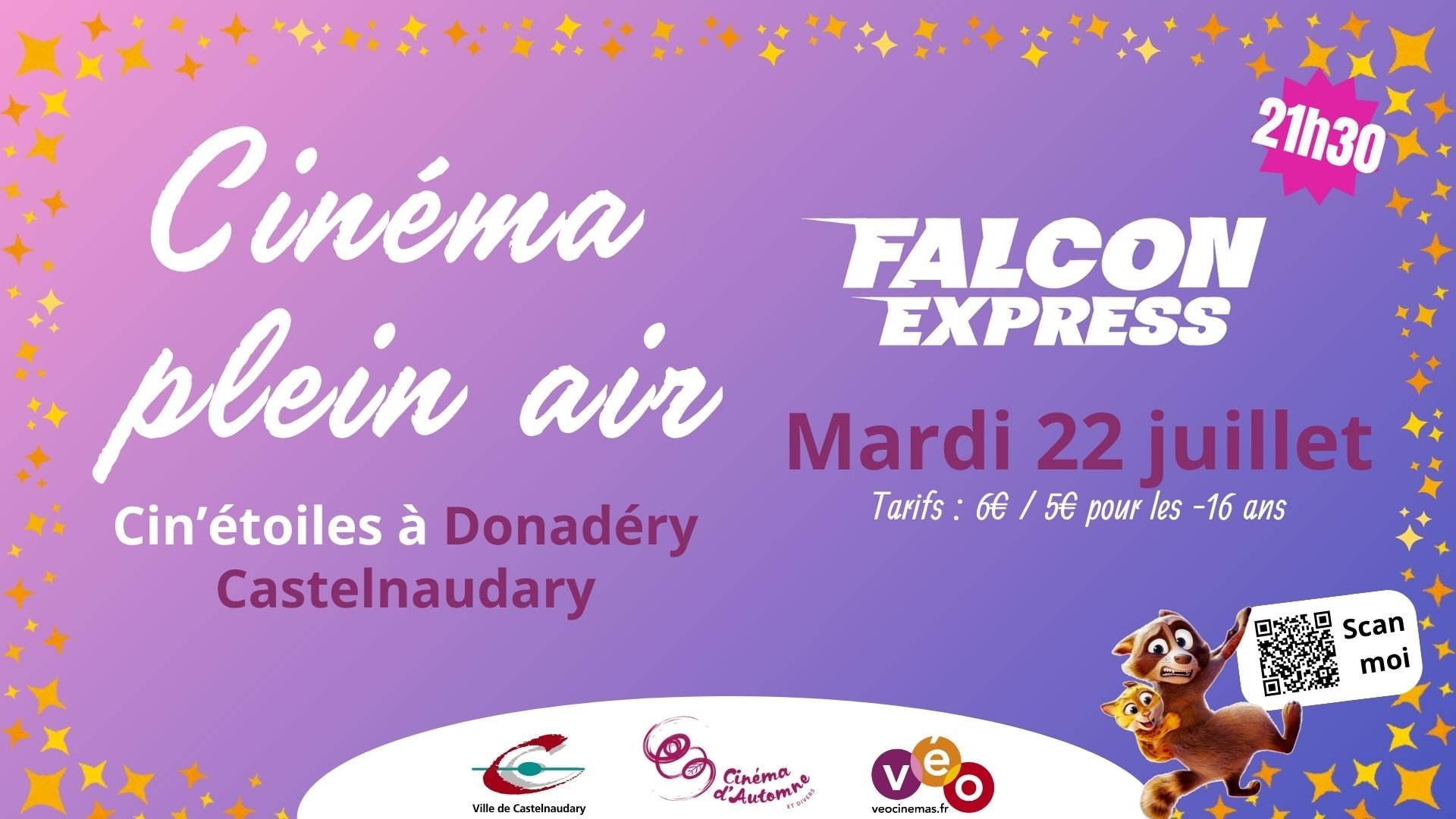 Cin'étoiles : Falcon express