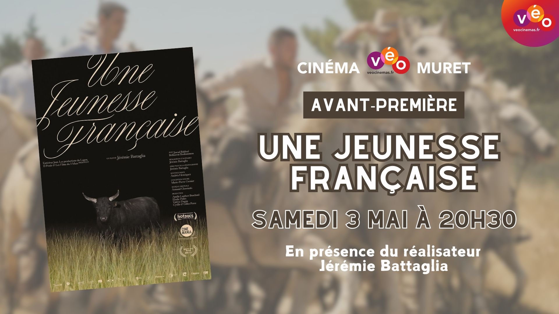 Avant-première en présence du réalisateur - UNE JEUNESSE FRANÇAISE | Samedi 3 mai à 20h30