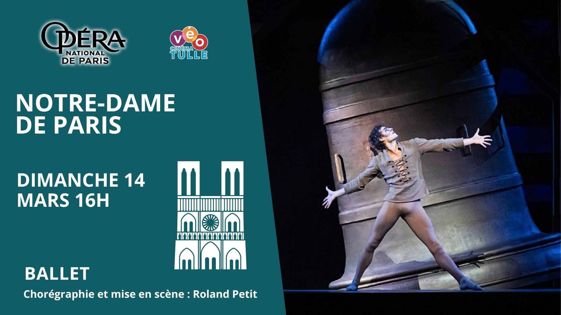 Visuel ballet Notre Dame de Paris