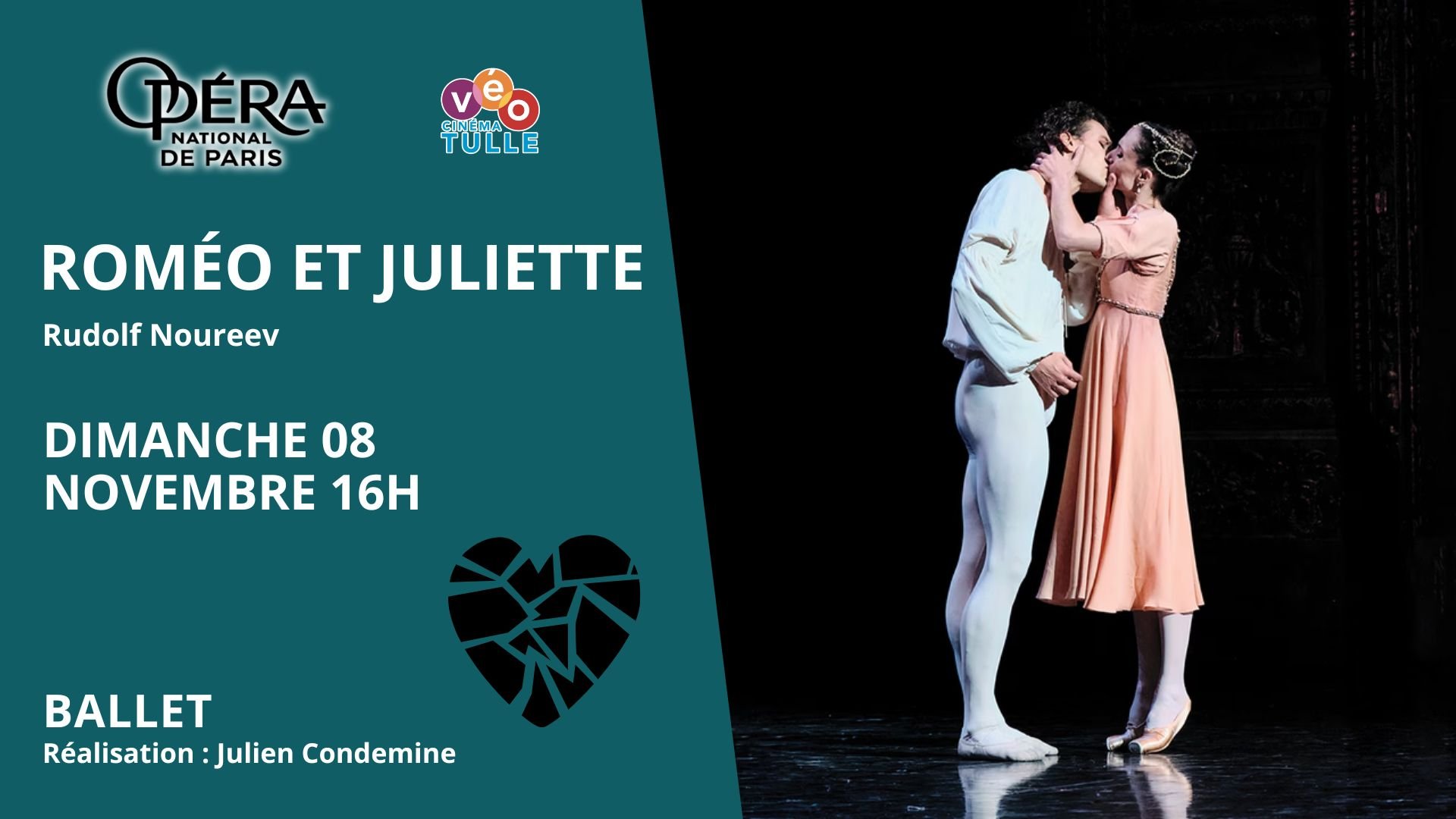 Visuel ballet Roméo et Juliette