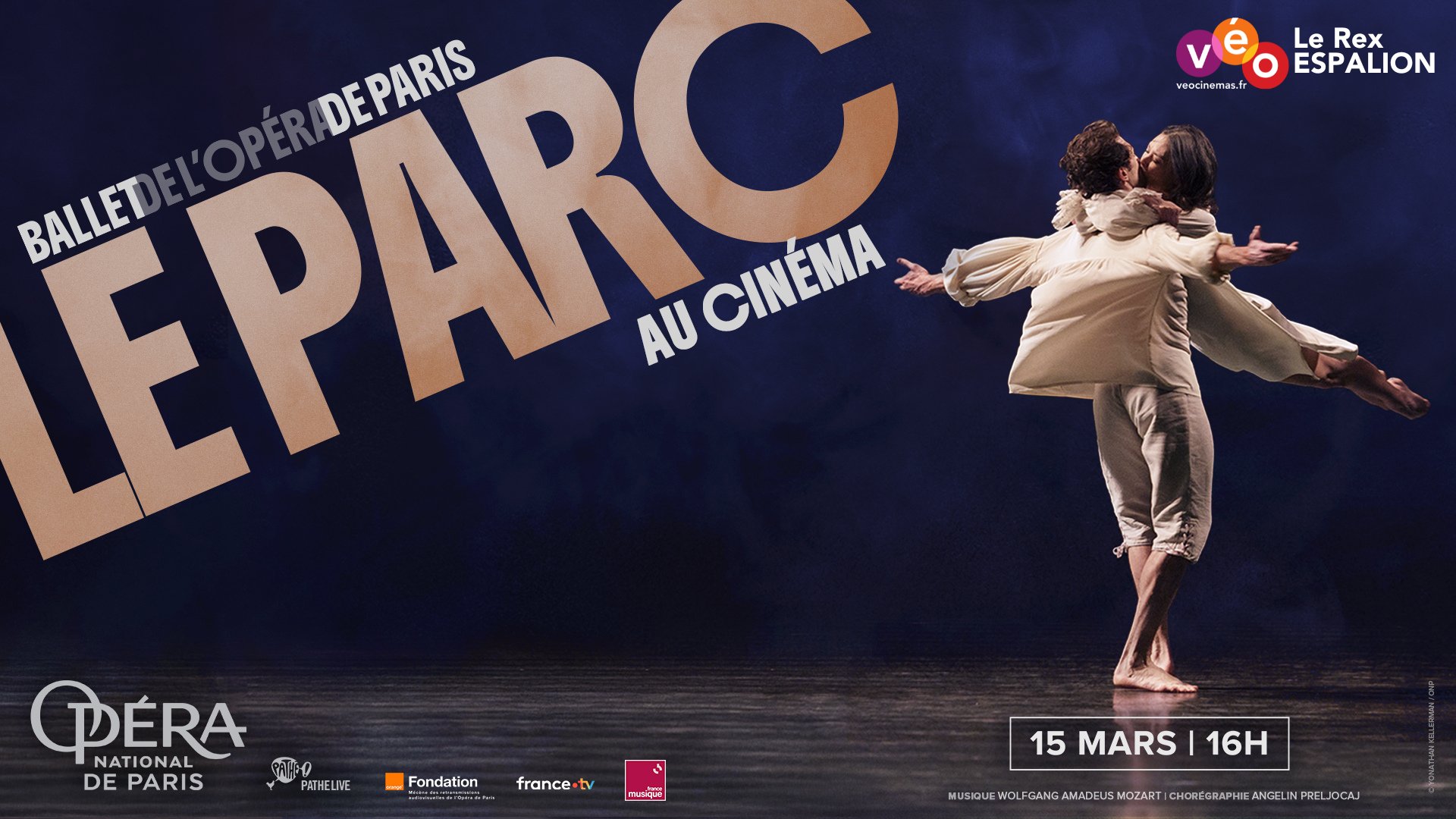 Le Parc le 15/03/26 à 16h