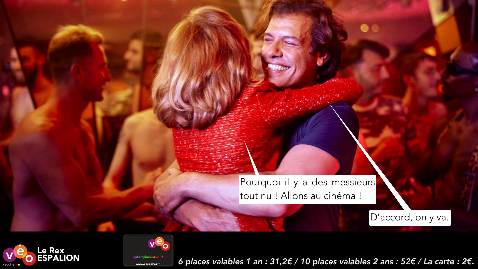 Carte abonnement Véocinémas