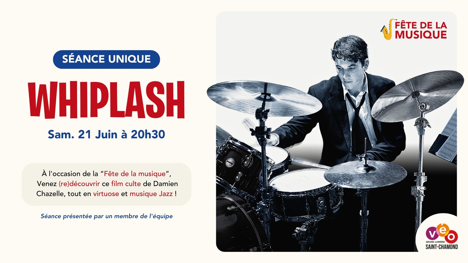 Fête de la musique • Whiplash