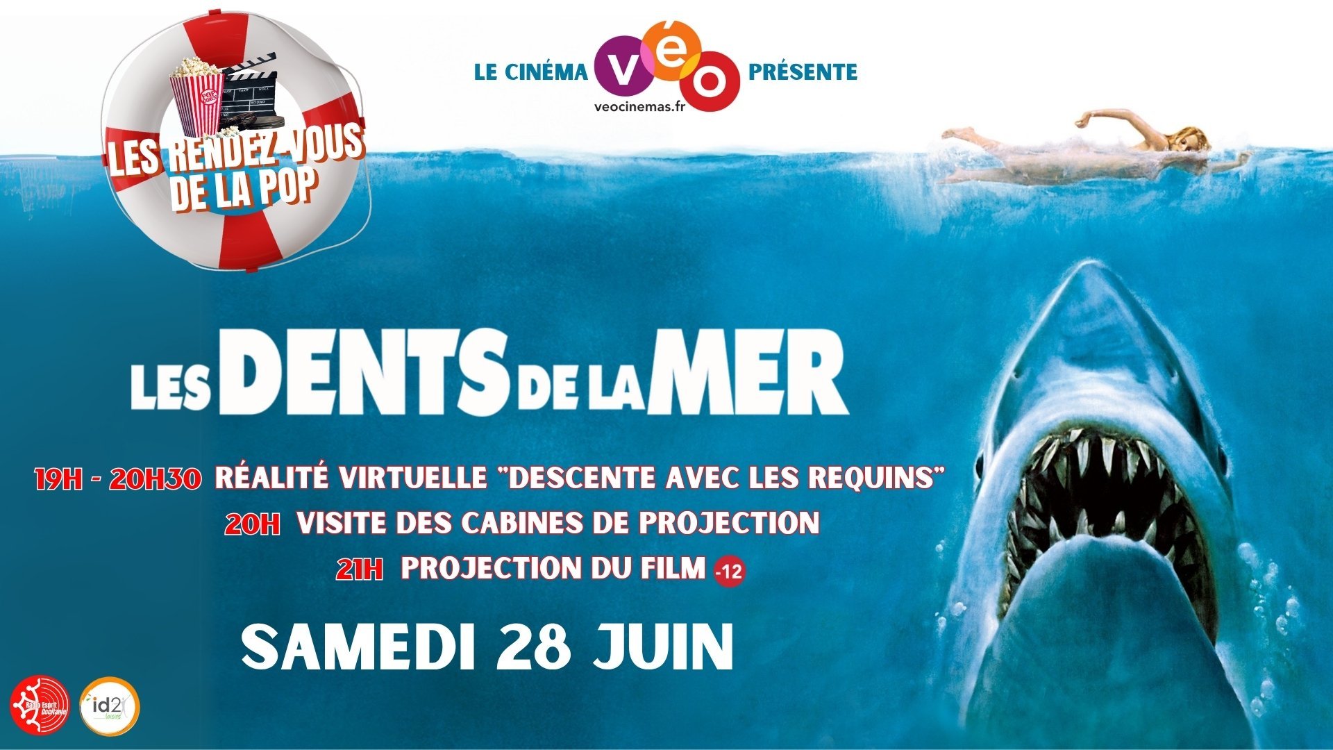 Les Rendez-Vous de la Pop - LES DENTS DE LA MER | Samedi 28 juin