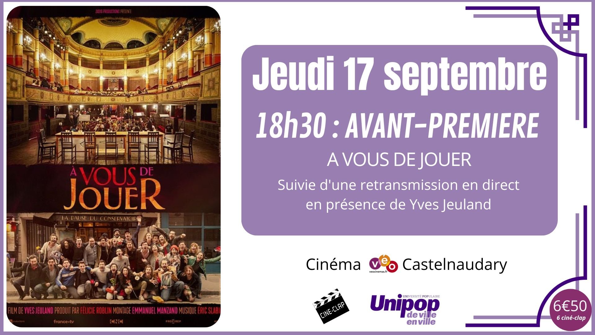A vous de jouer