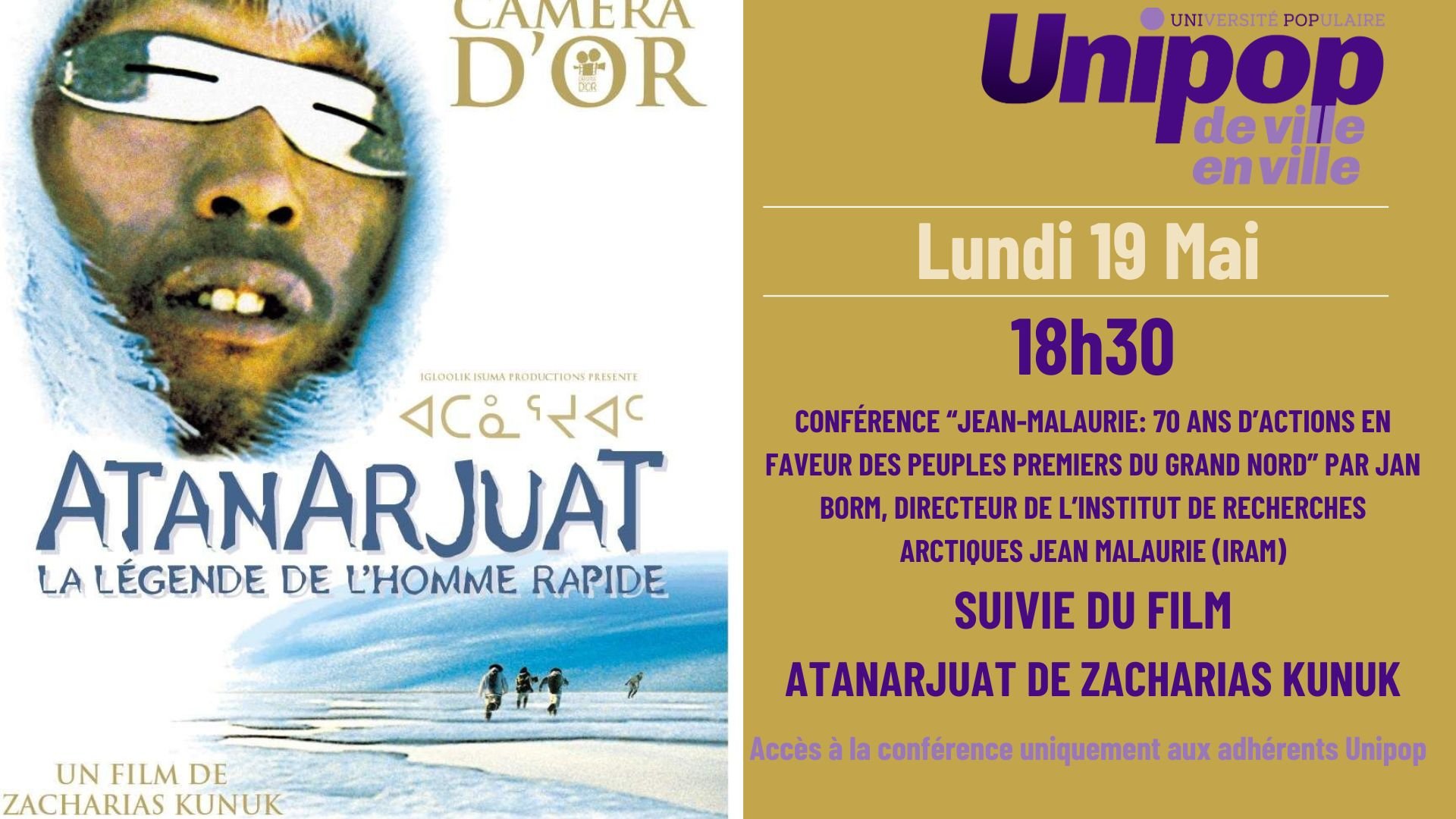 Atanarjuat, la légende de l'homme rapide