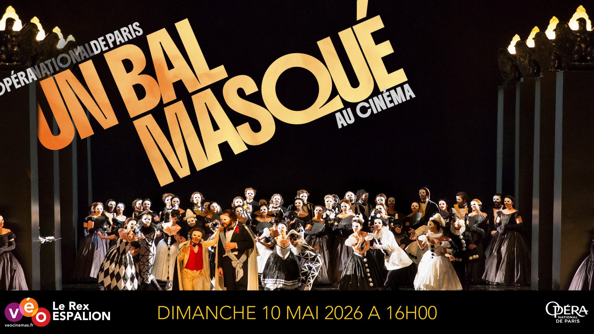 Un bal masqué le 10/05/26 à 16h00