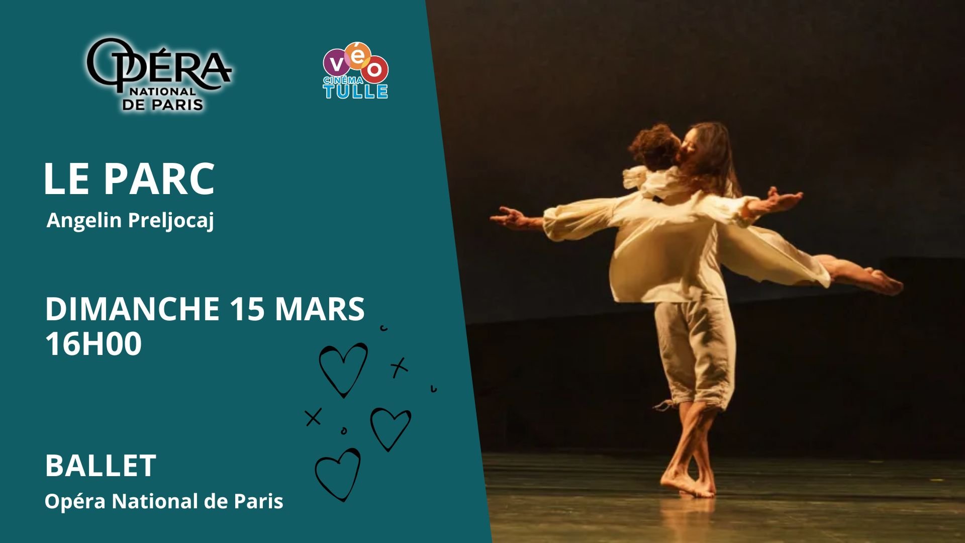 Visuel ballet Le parc