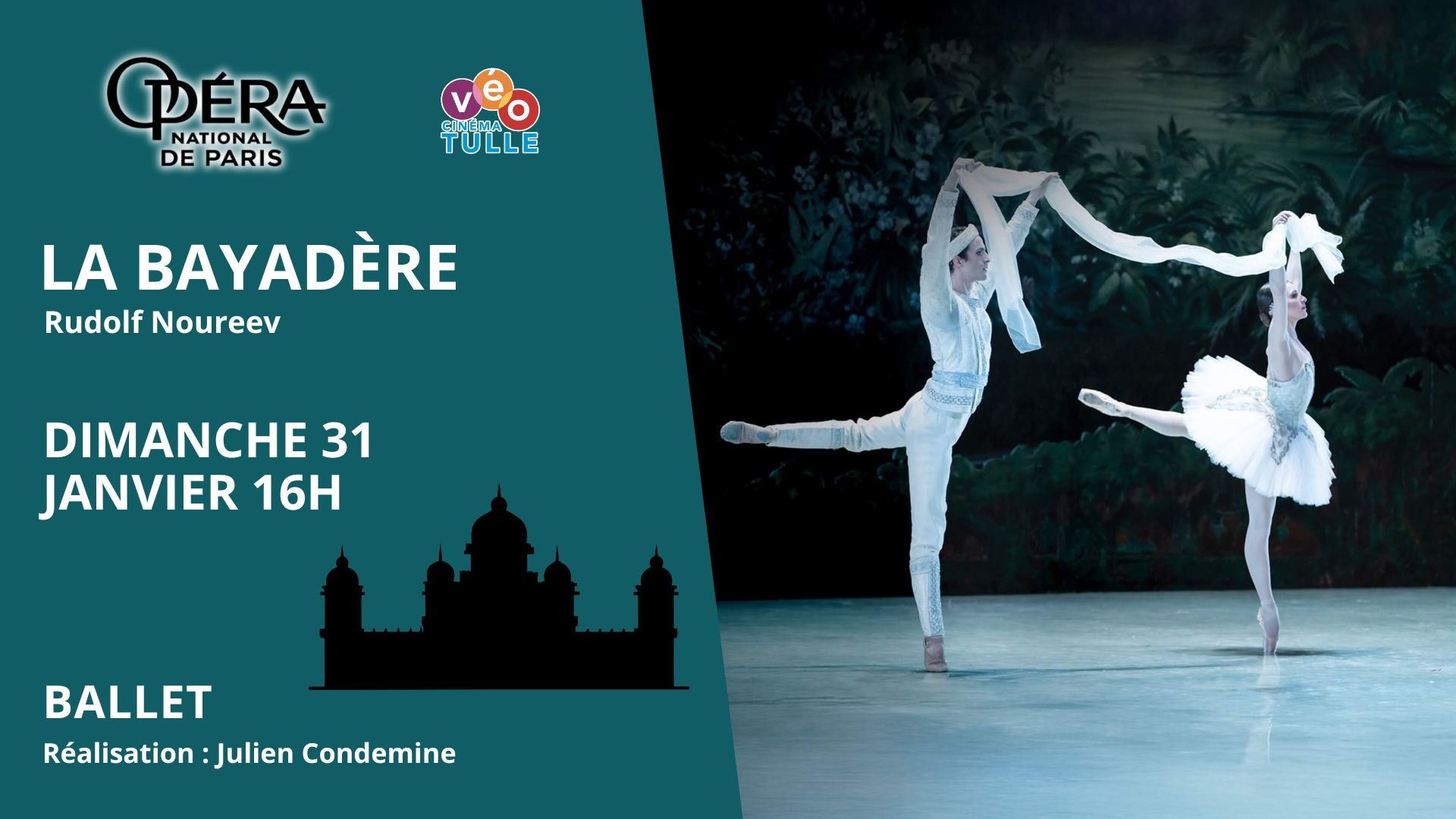Visuel ballet La bayadère