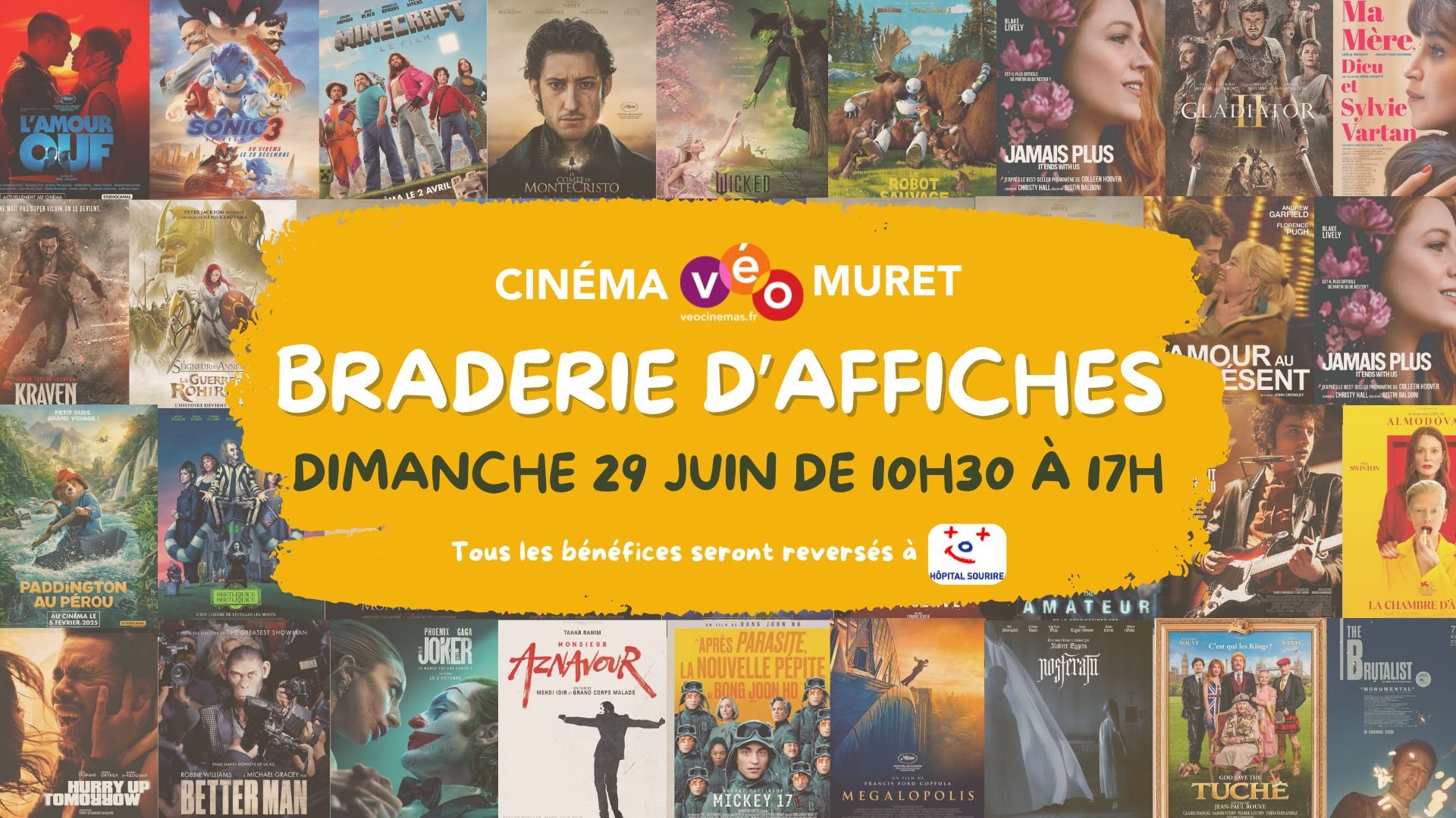 Braderie d'affiches | Dimanche 29 juin de 10h30 à 17h