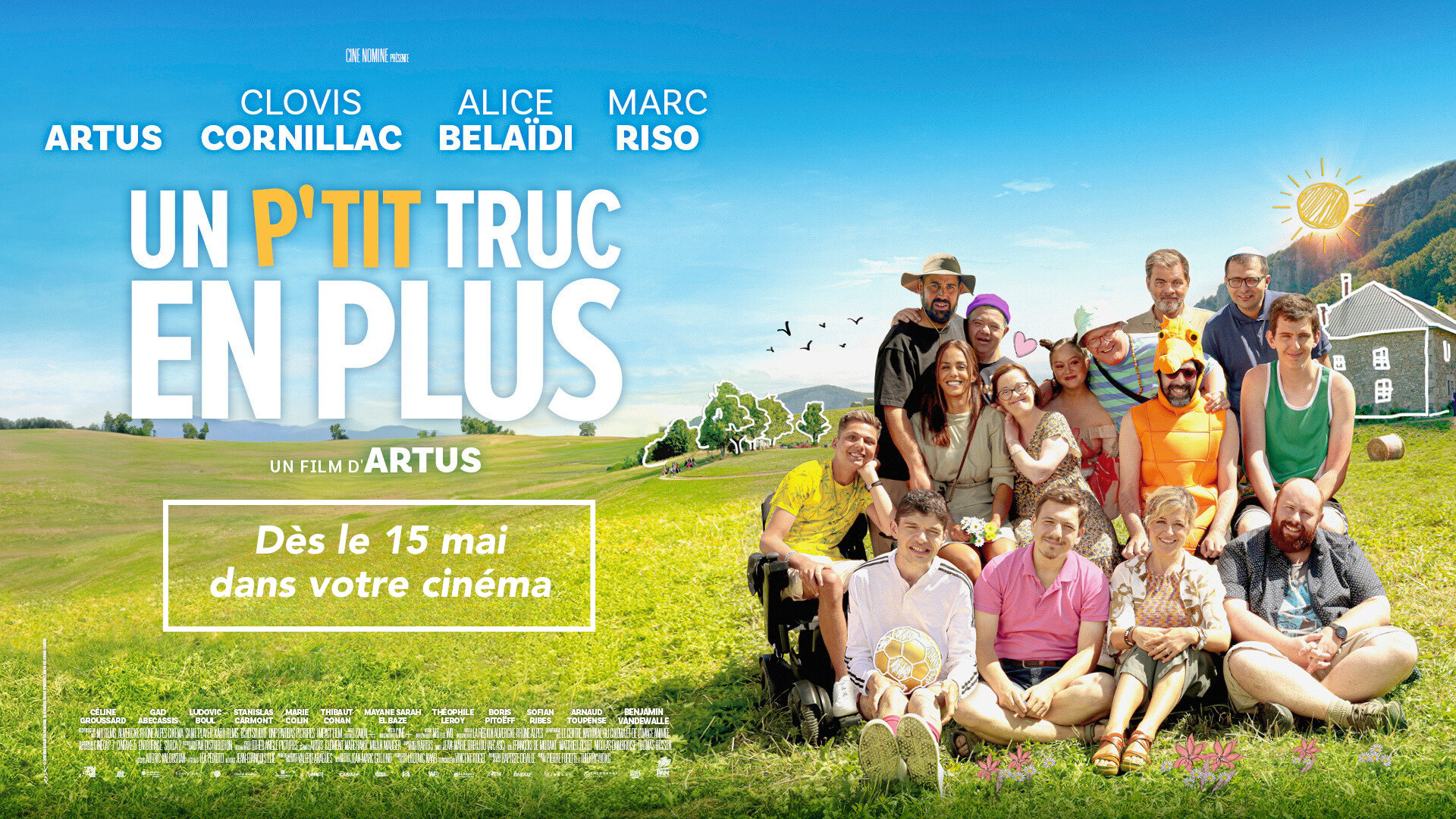 Diffusion du film Un petit truc en plus dès le 15 mai dans votre cinéma La Carnot à Ussel