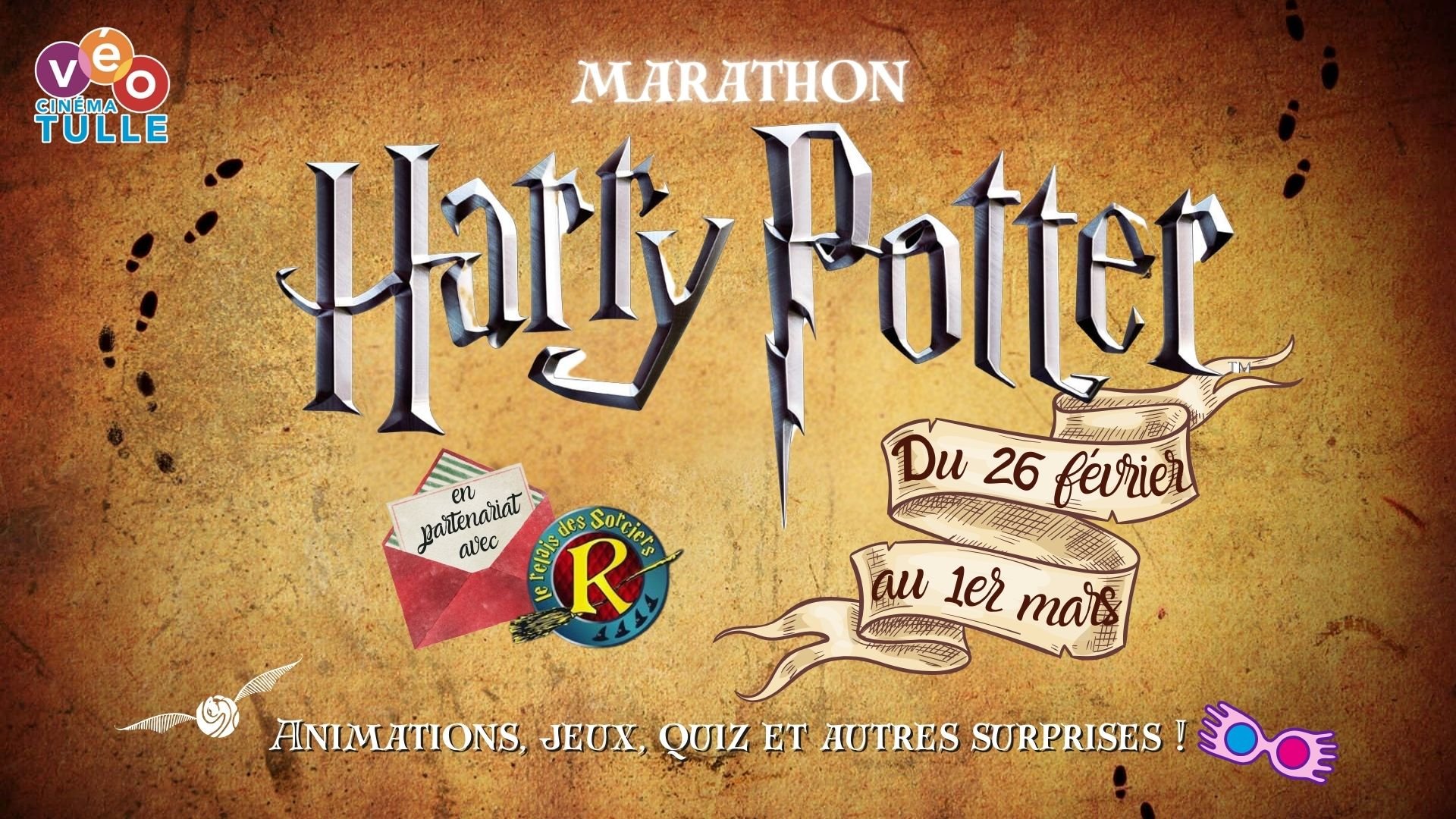 MARATHON HARRY POTTER